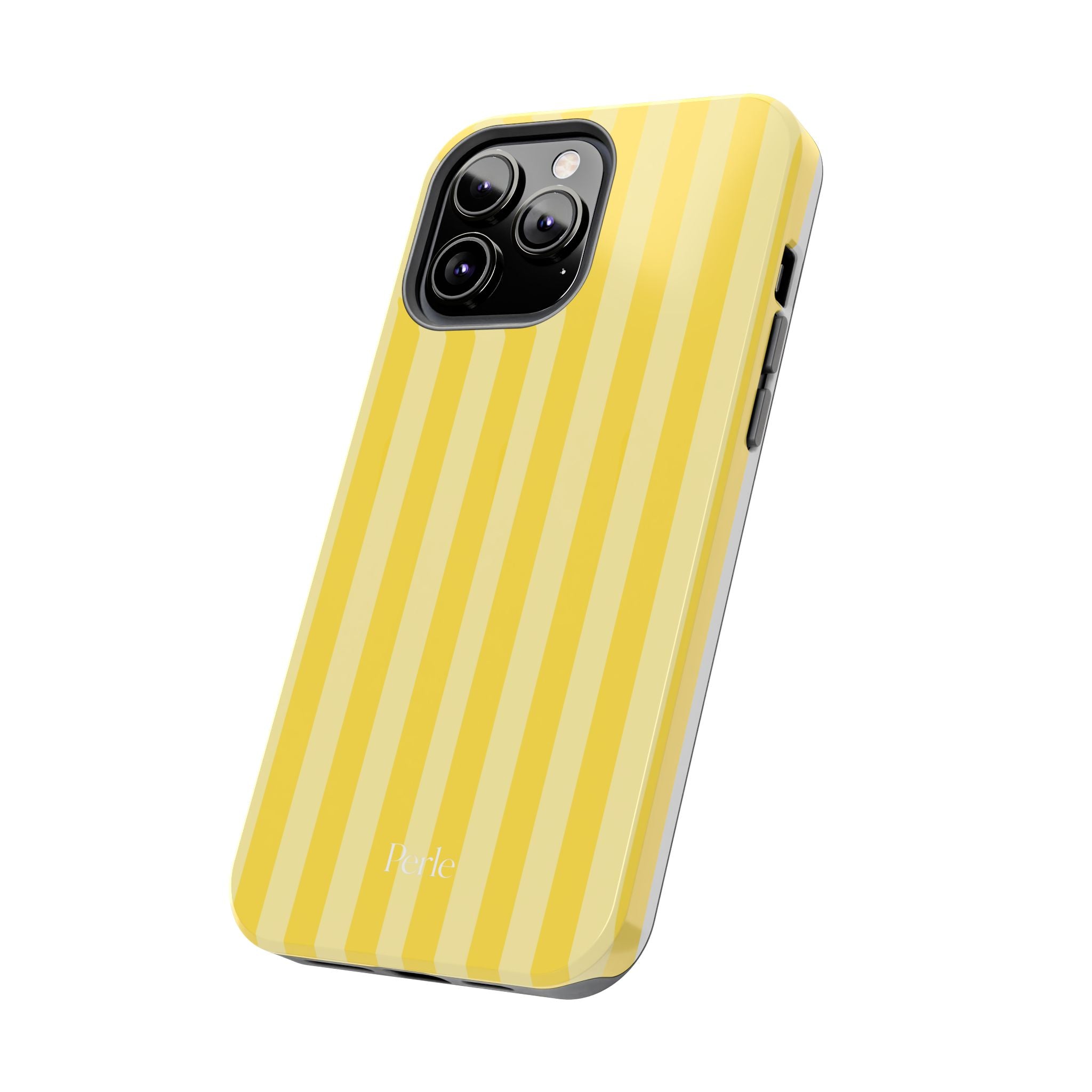 Striped Yellow Phone Case