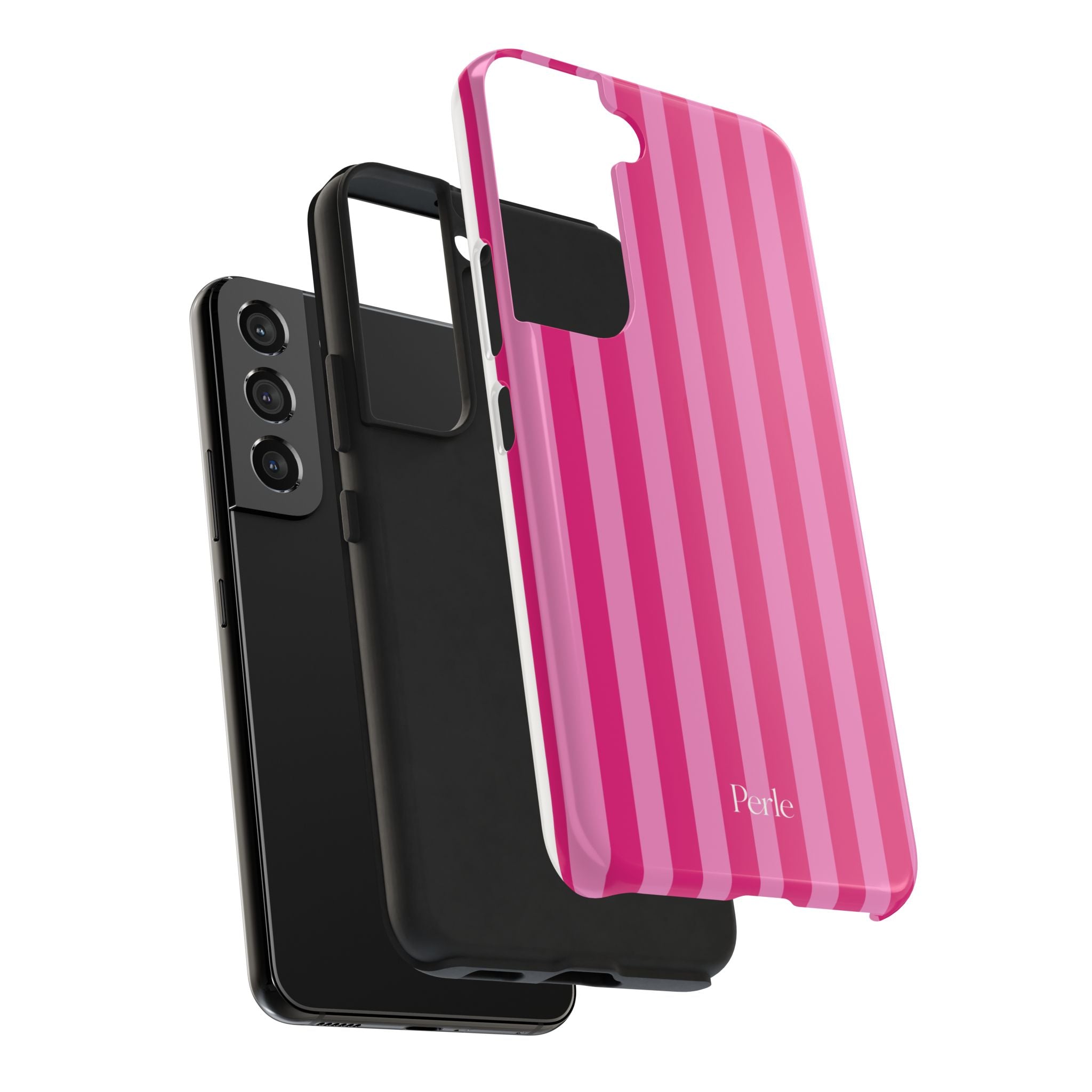 Bubblegum Striped Phone Case