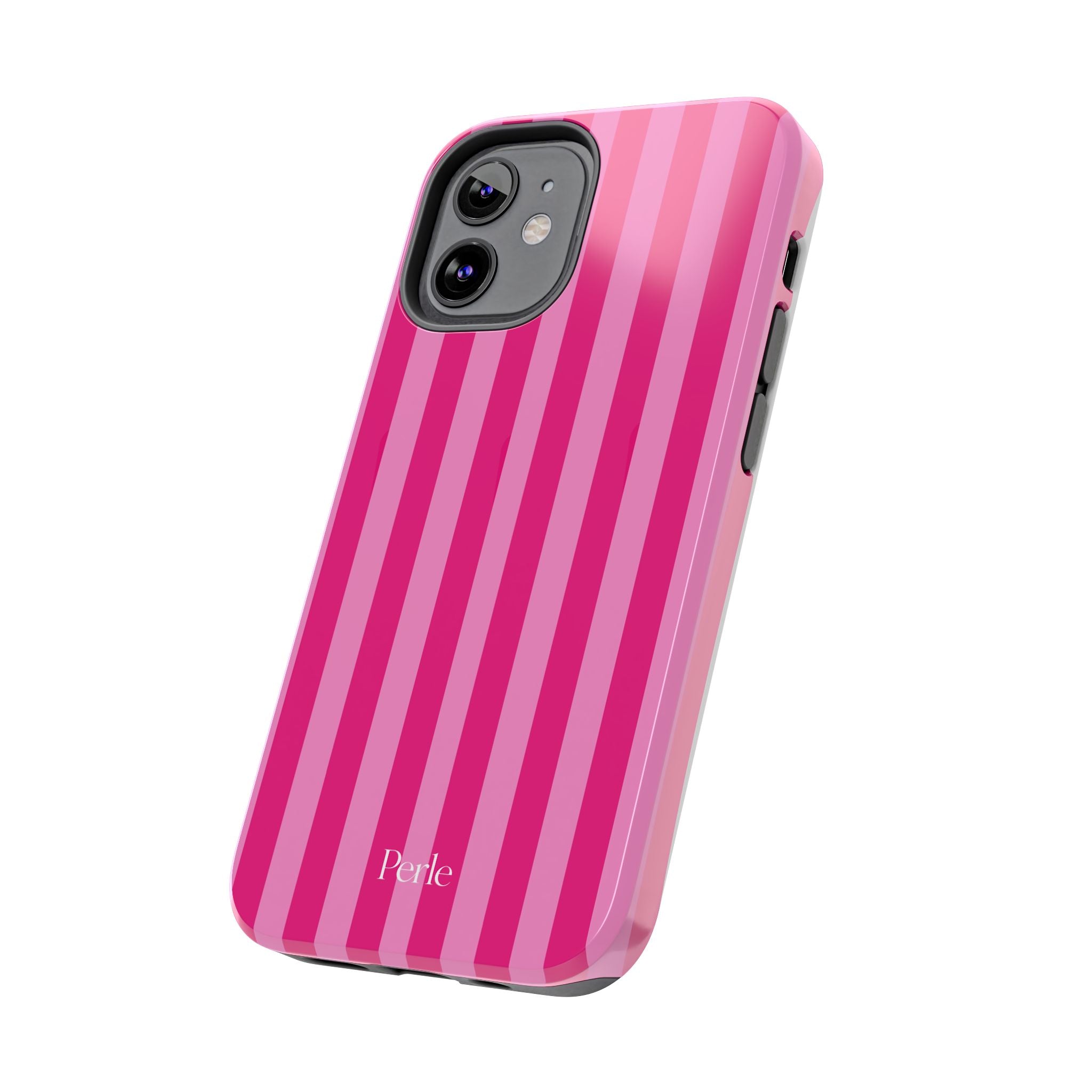 Bubblegum Striped Phone Case