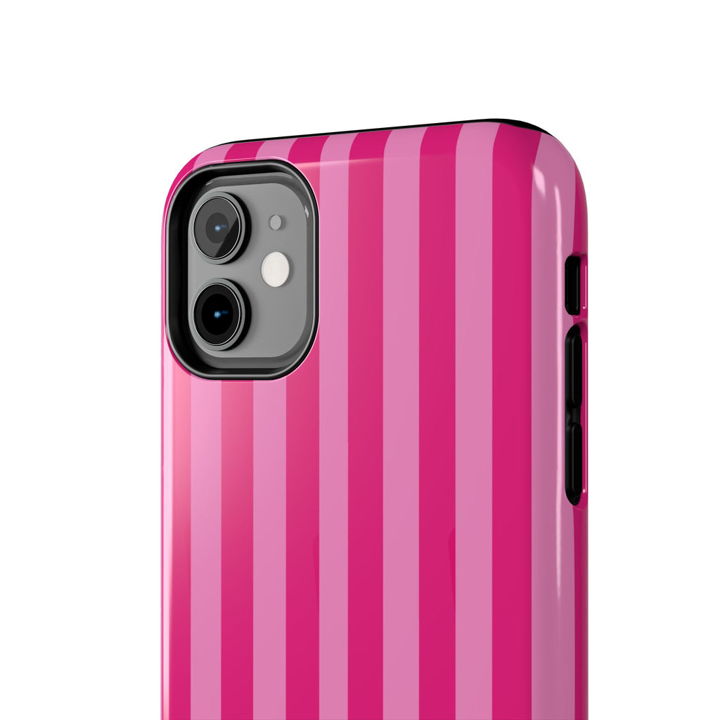 Bubblegum Striped Phone Case