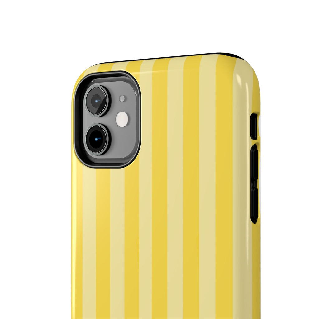 Striped Yellow Phone Case