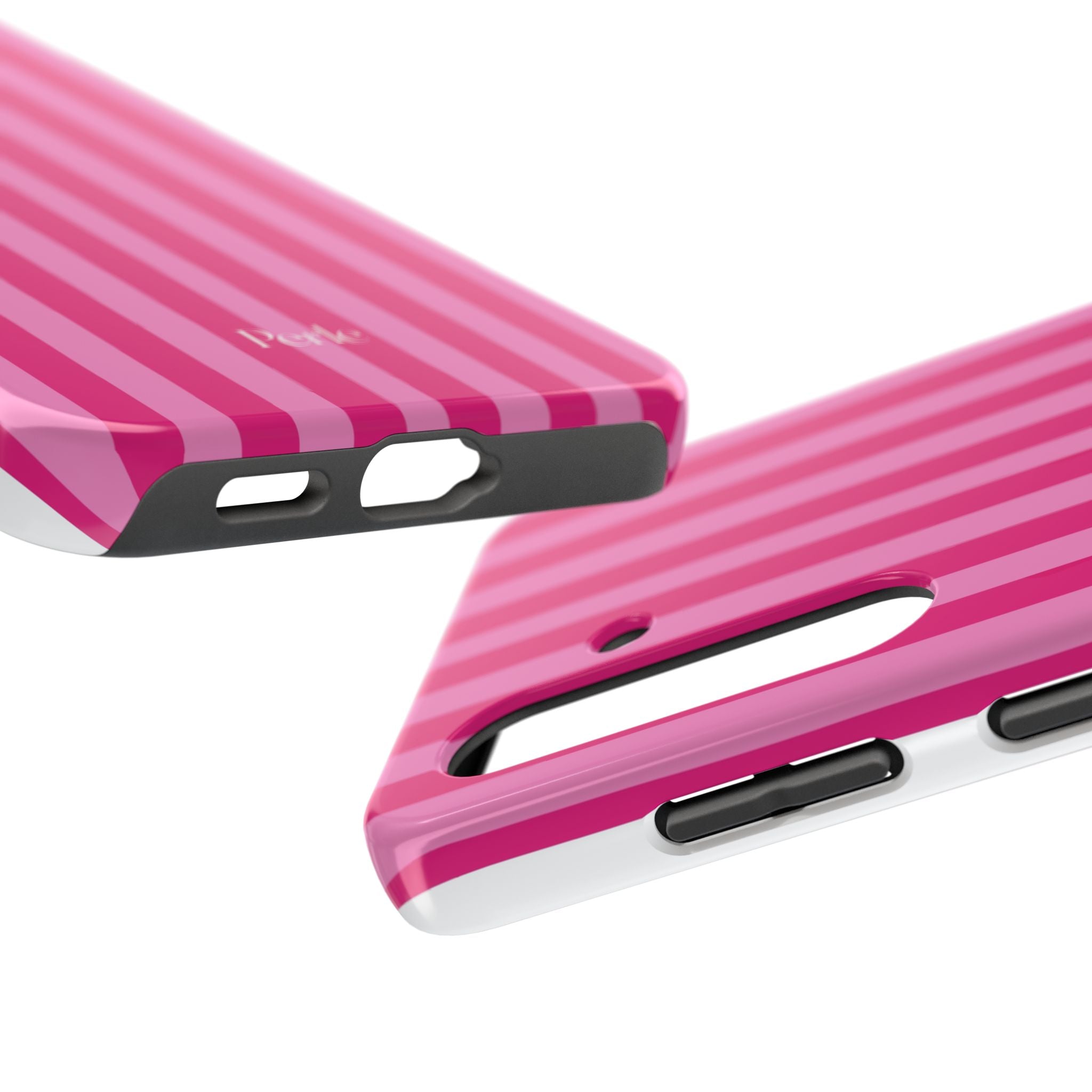 Bubblegum Striped Phone Case