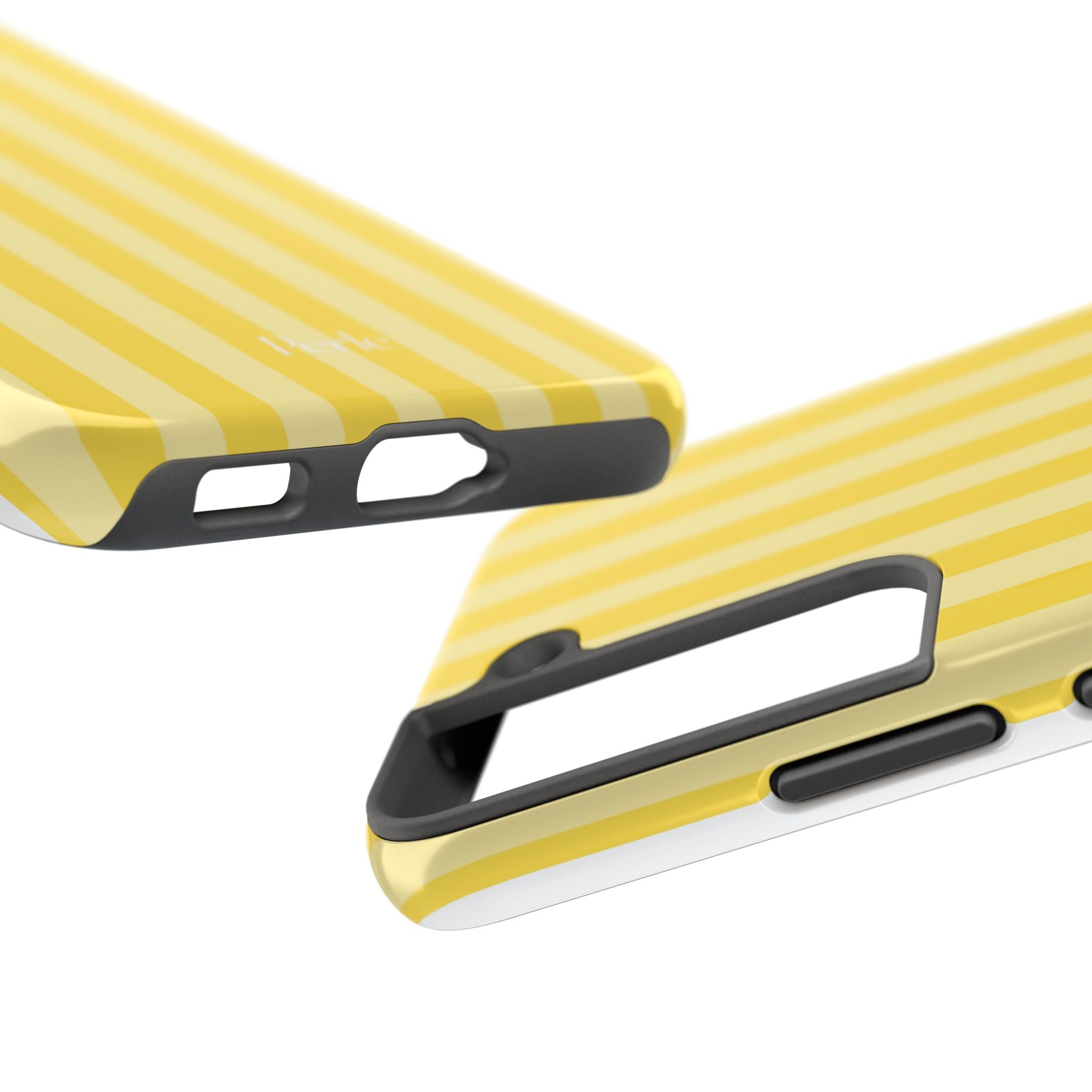 Striped Yellow Phone Case