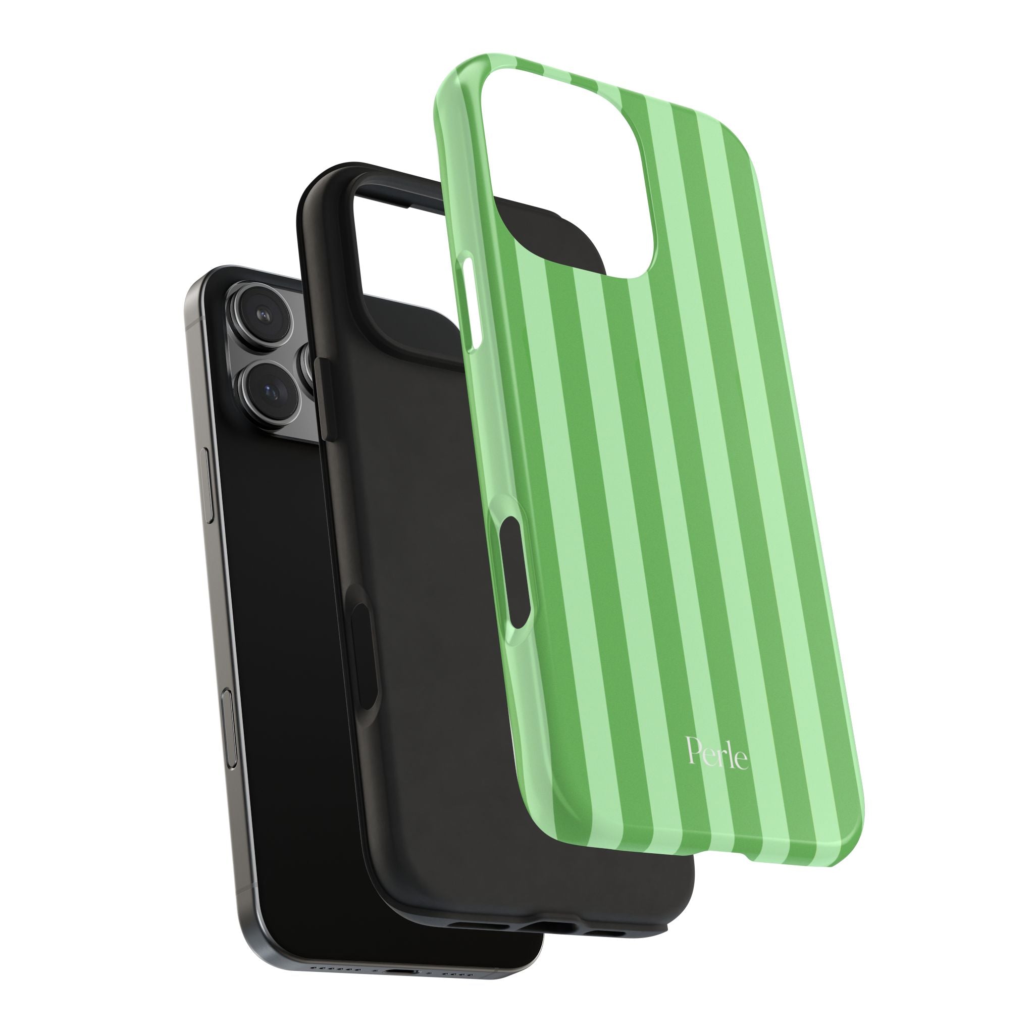 Striped Green Phone Case
