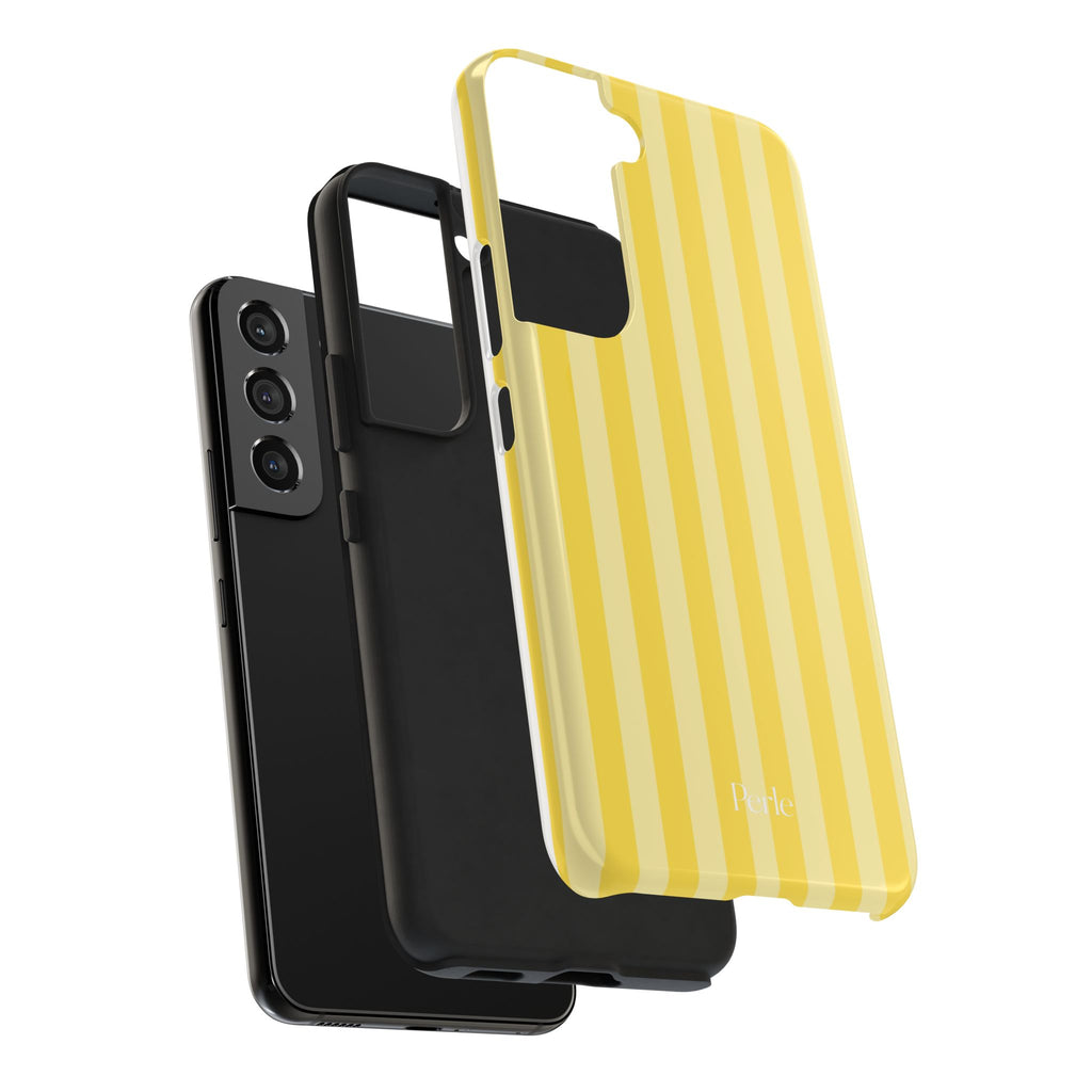 Striped Yellow Phone Case
