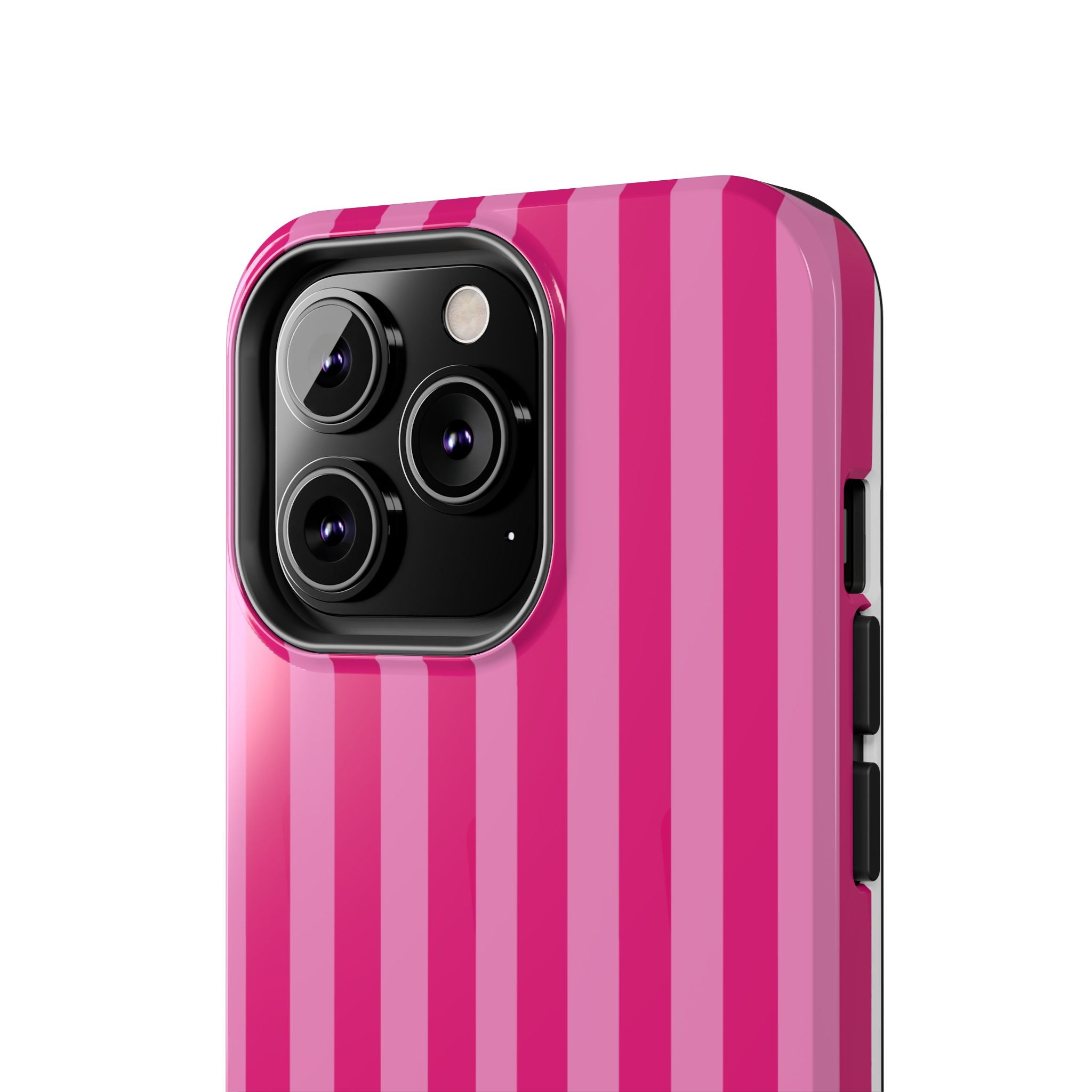 Bubblegum Striped Phone Case