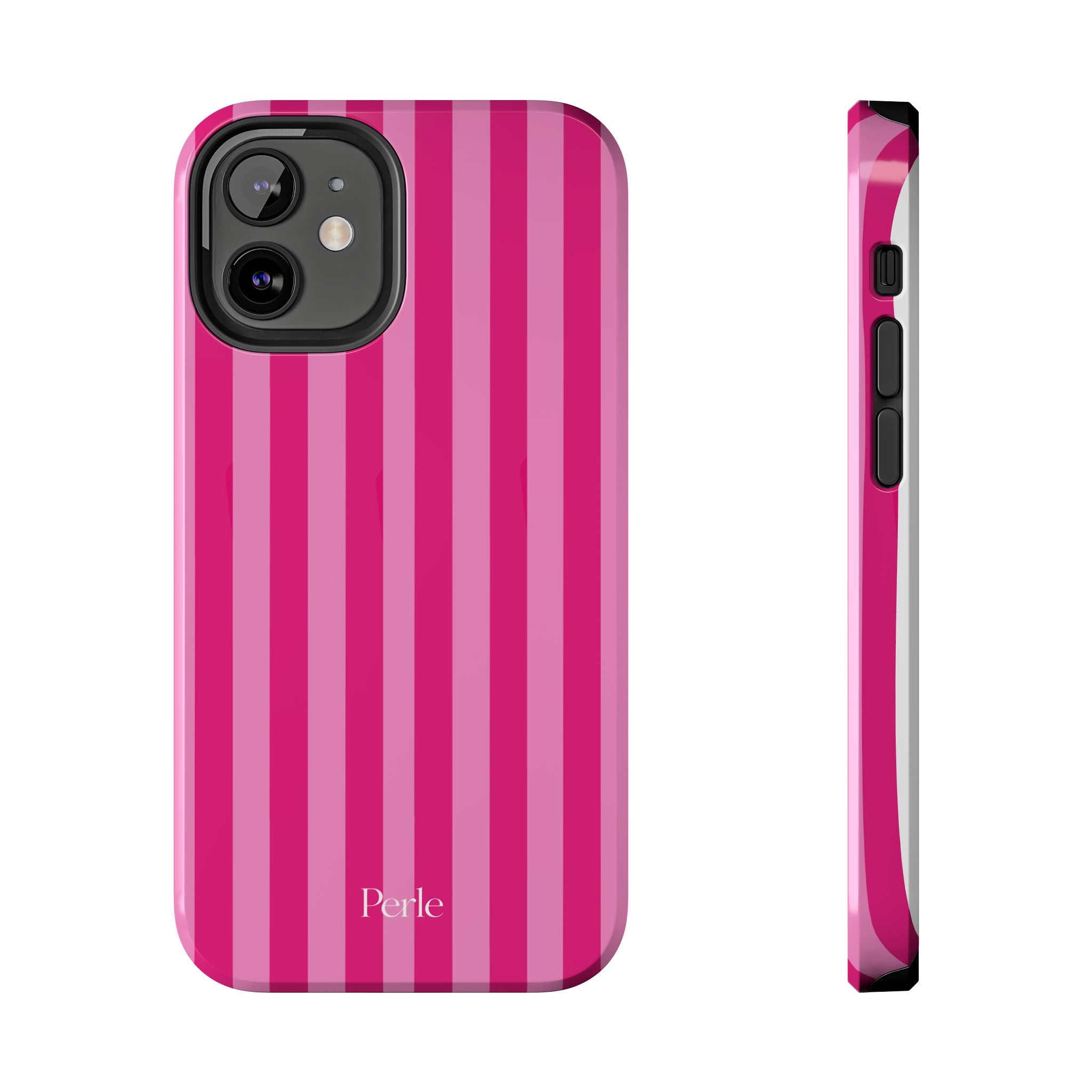 Bubblegum Striped Phone Case
