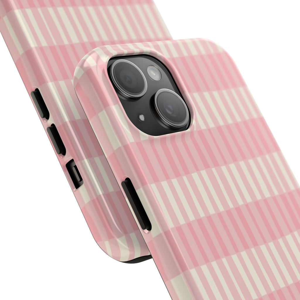 Pink Gingham Phone Case