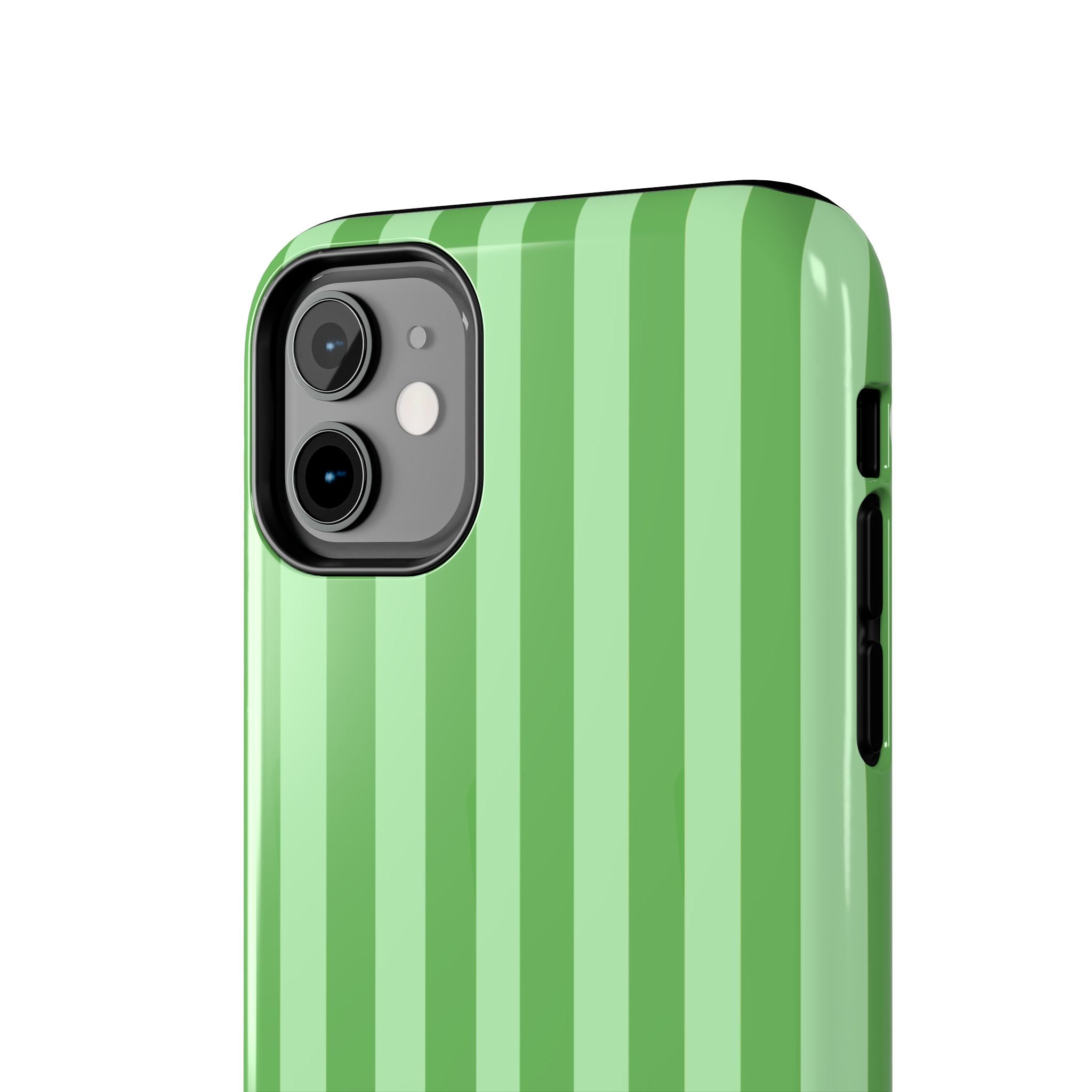Striped Green Phone Case