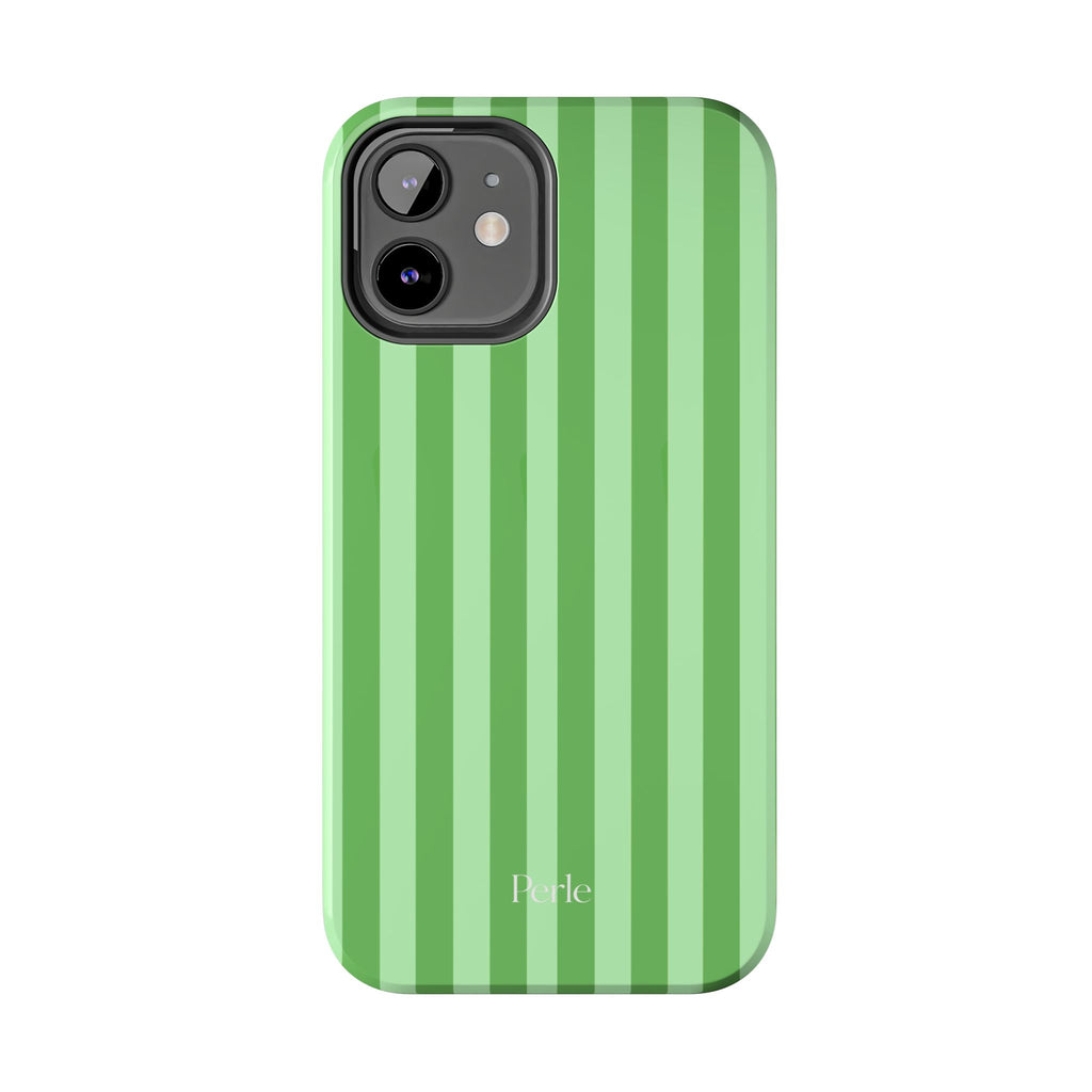 Striped Green Phone Case