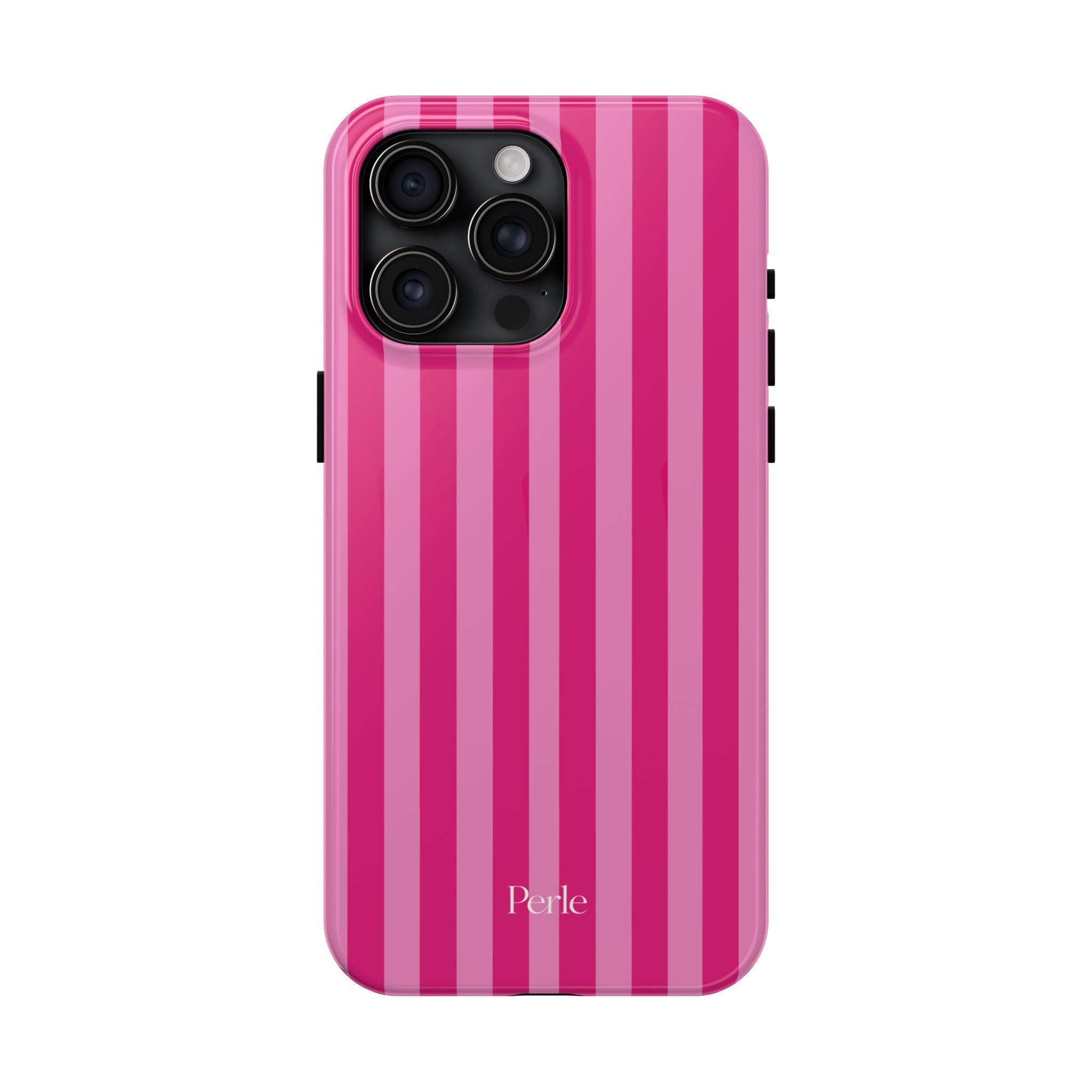 Bubblegum Striped Phone Case