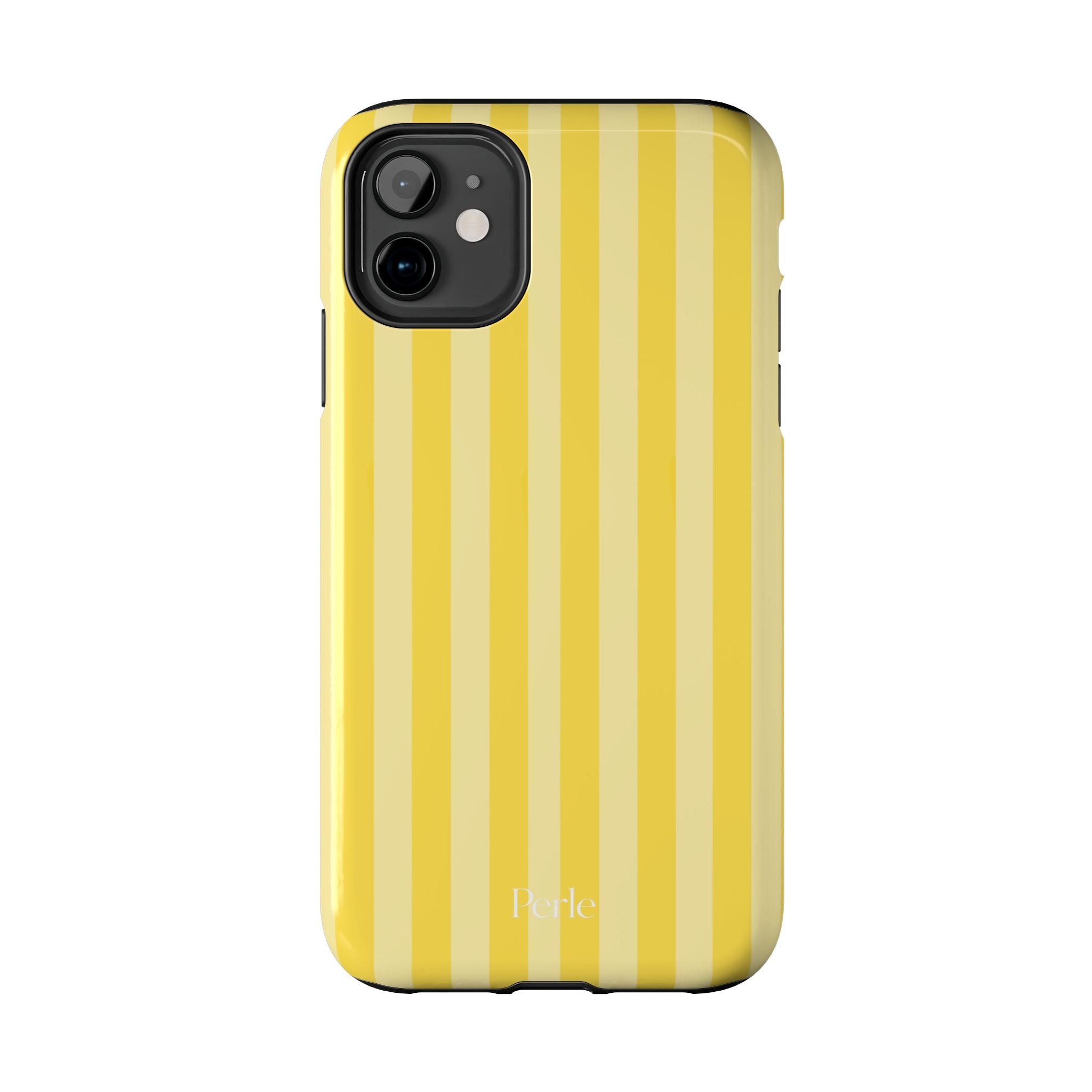 Striped Yellow Phone Case