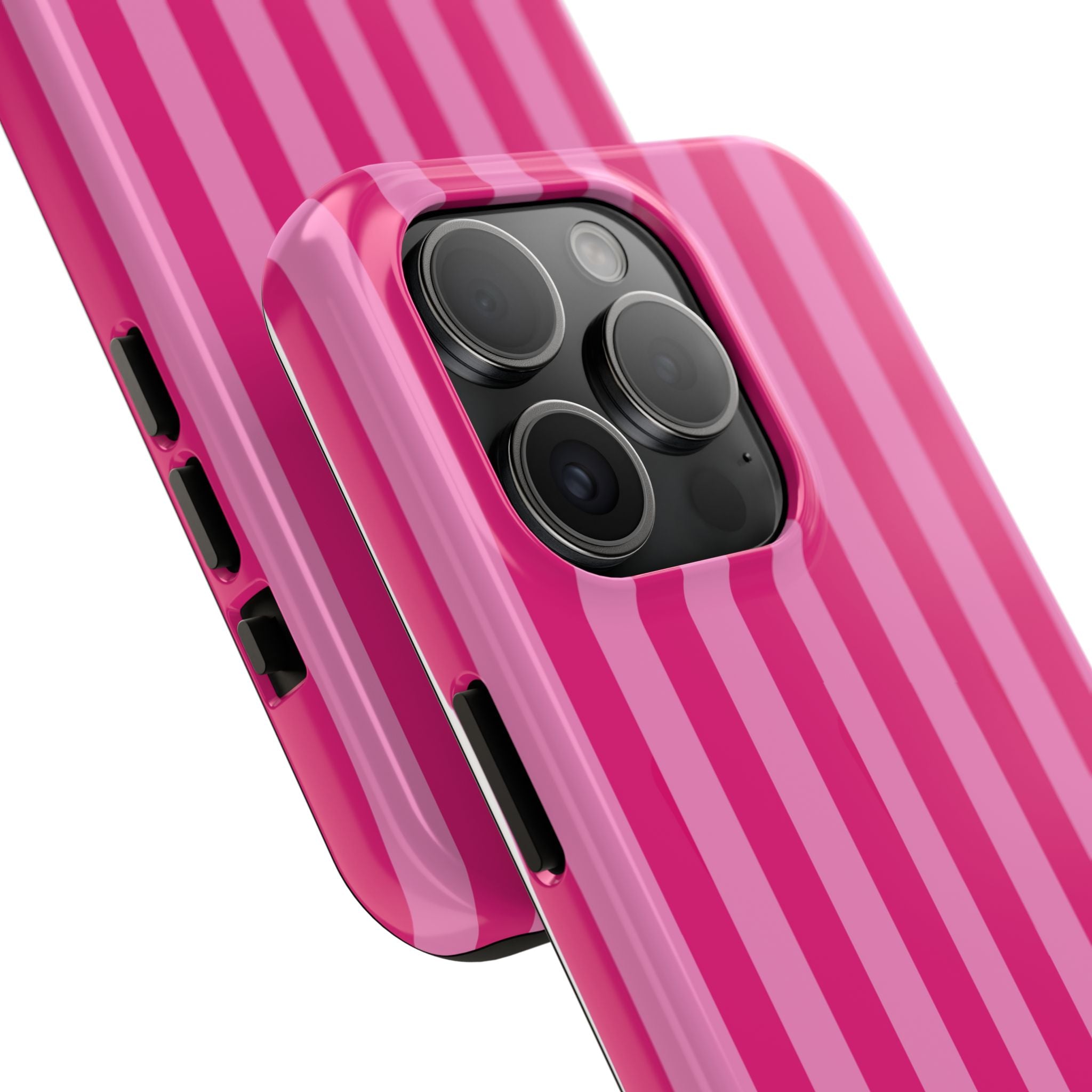 Bubblegum Striped Phone Case