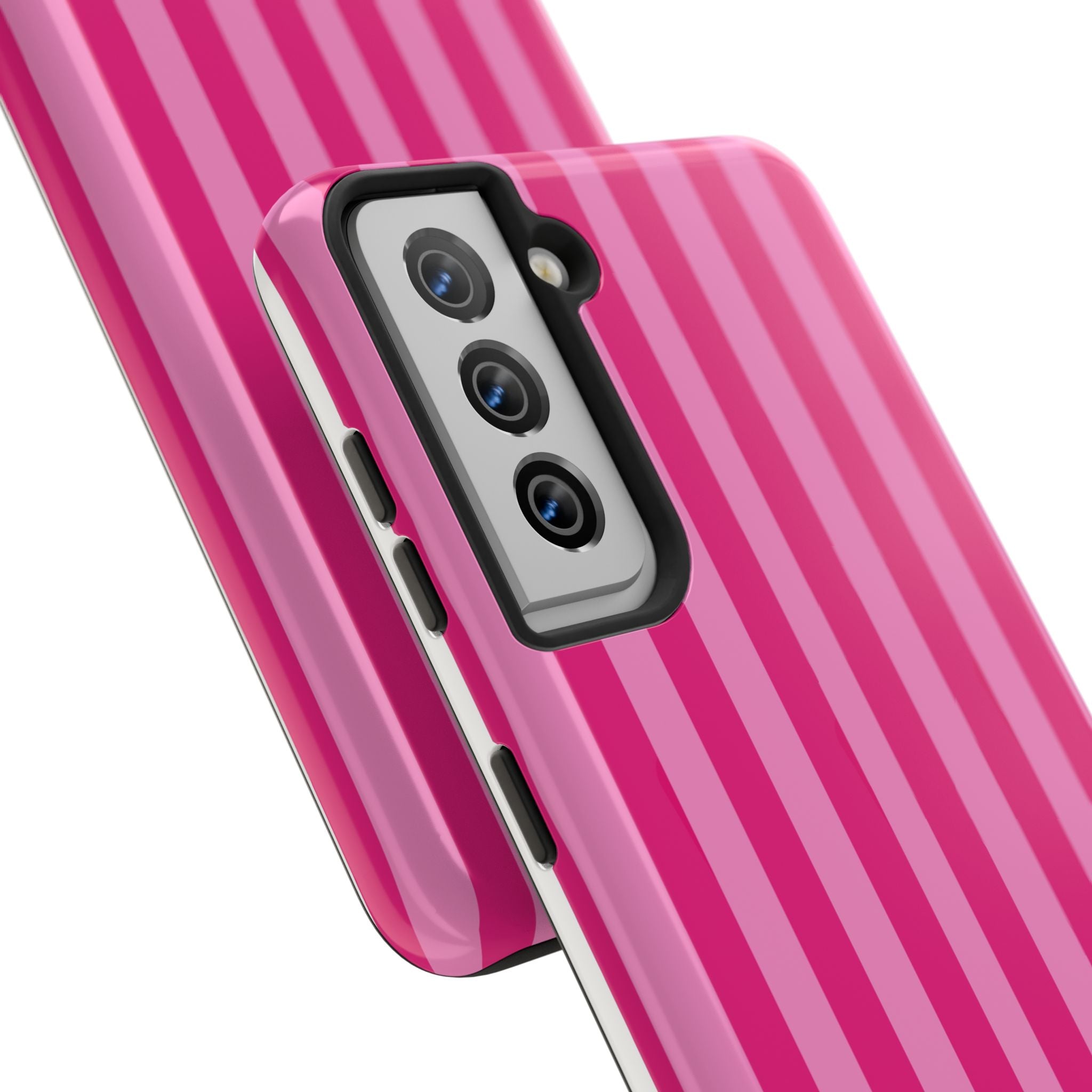 Bubblegum Striped Phone Case