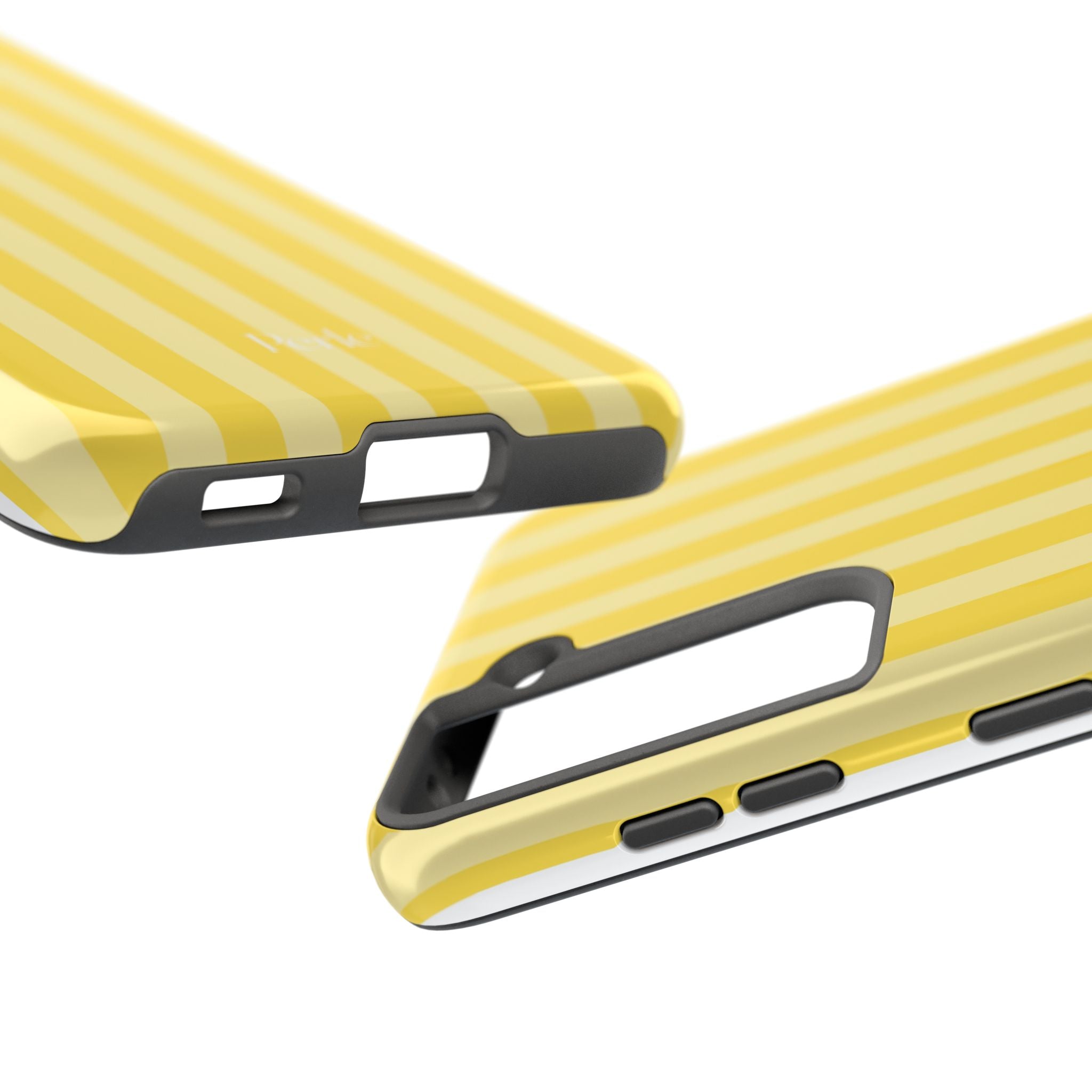 Striped Yellow Phone Case