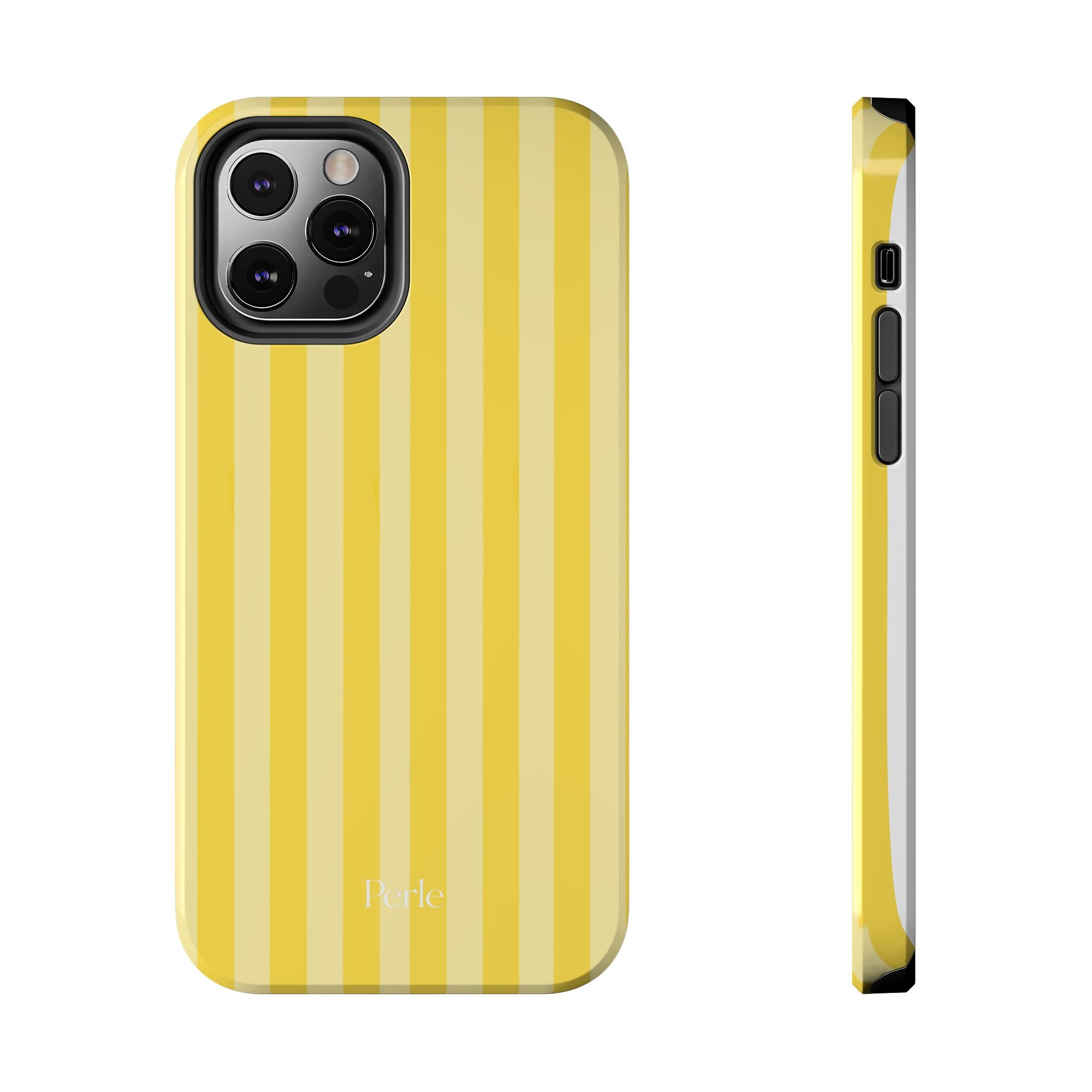Striped Yellow Phone Case