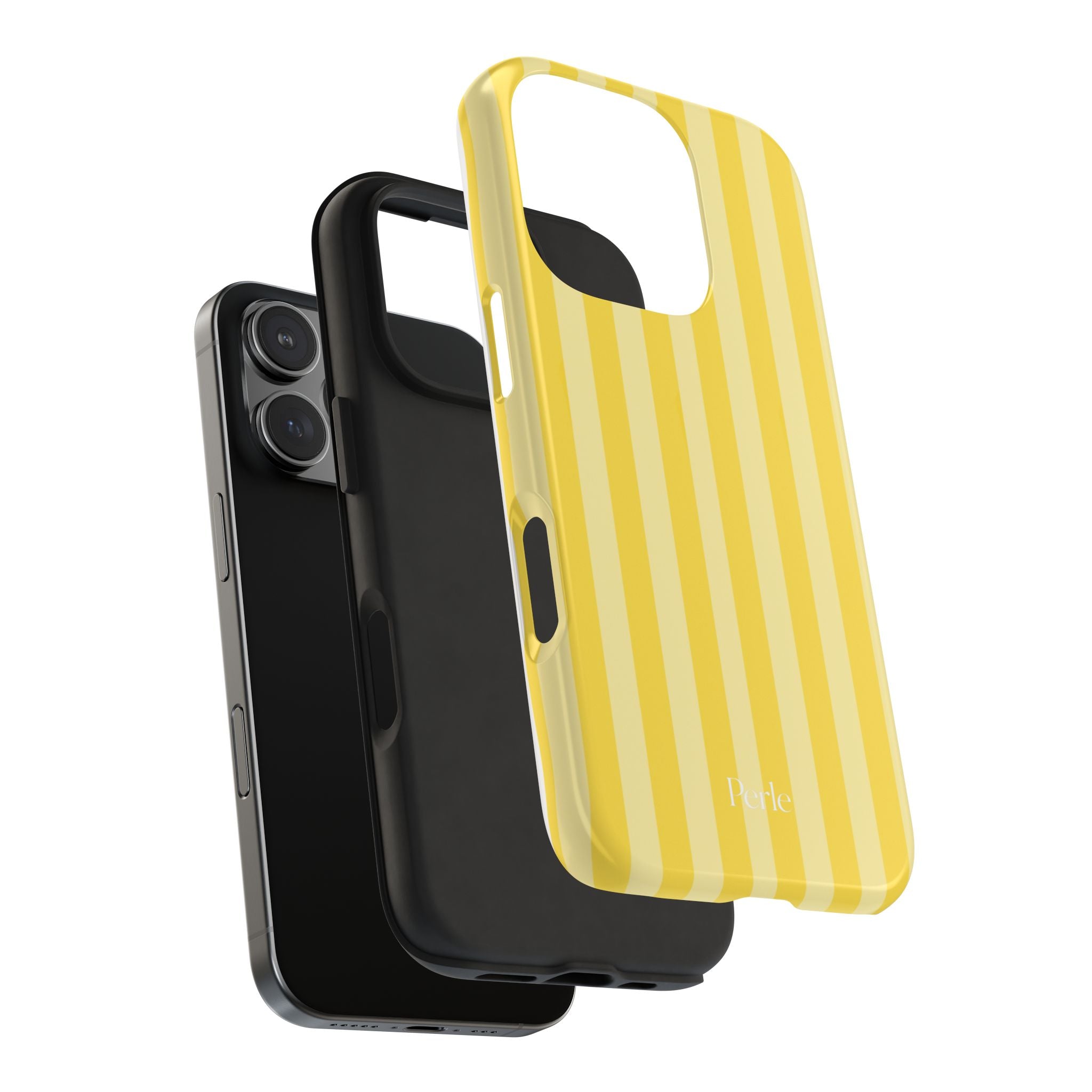 Striped Yellow Phone Case
