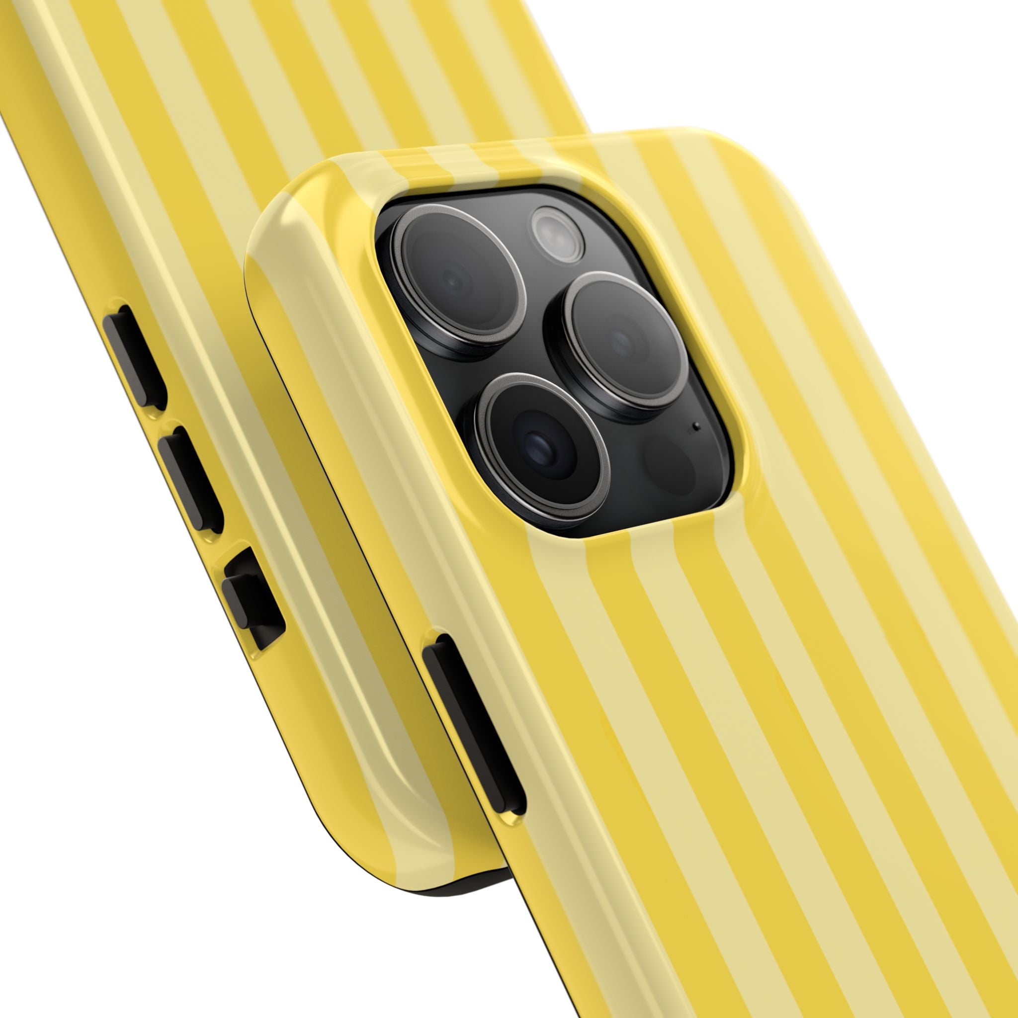 Striped Yellow Phone Case