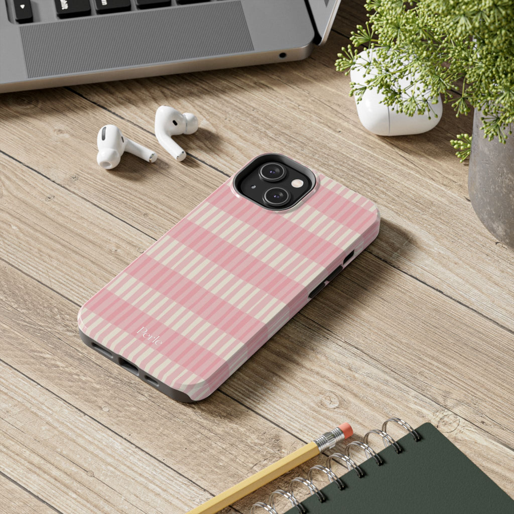 Pink Gingham Phone Case