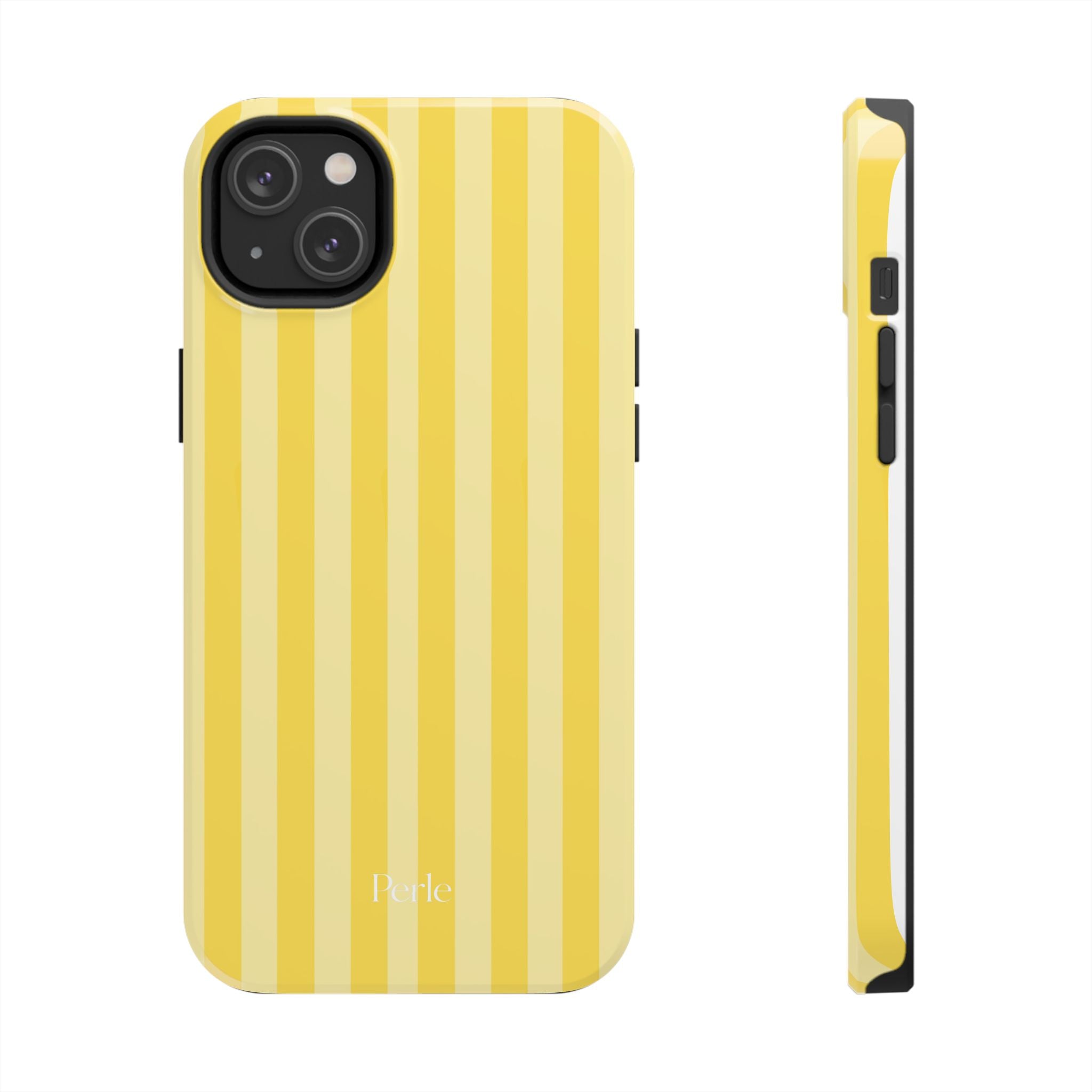 Striped Yellow Phone Case