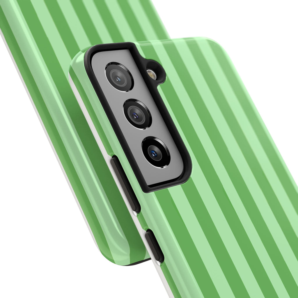 Striped Green Phone Case