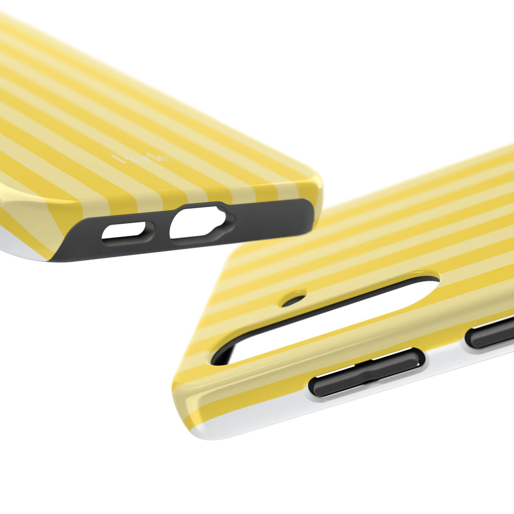 Striped Yellow Phone Case