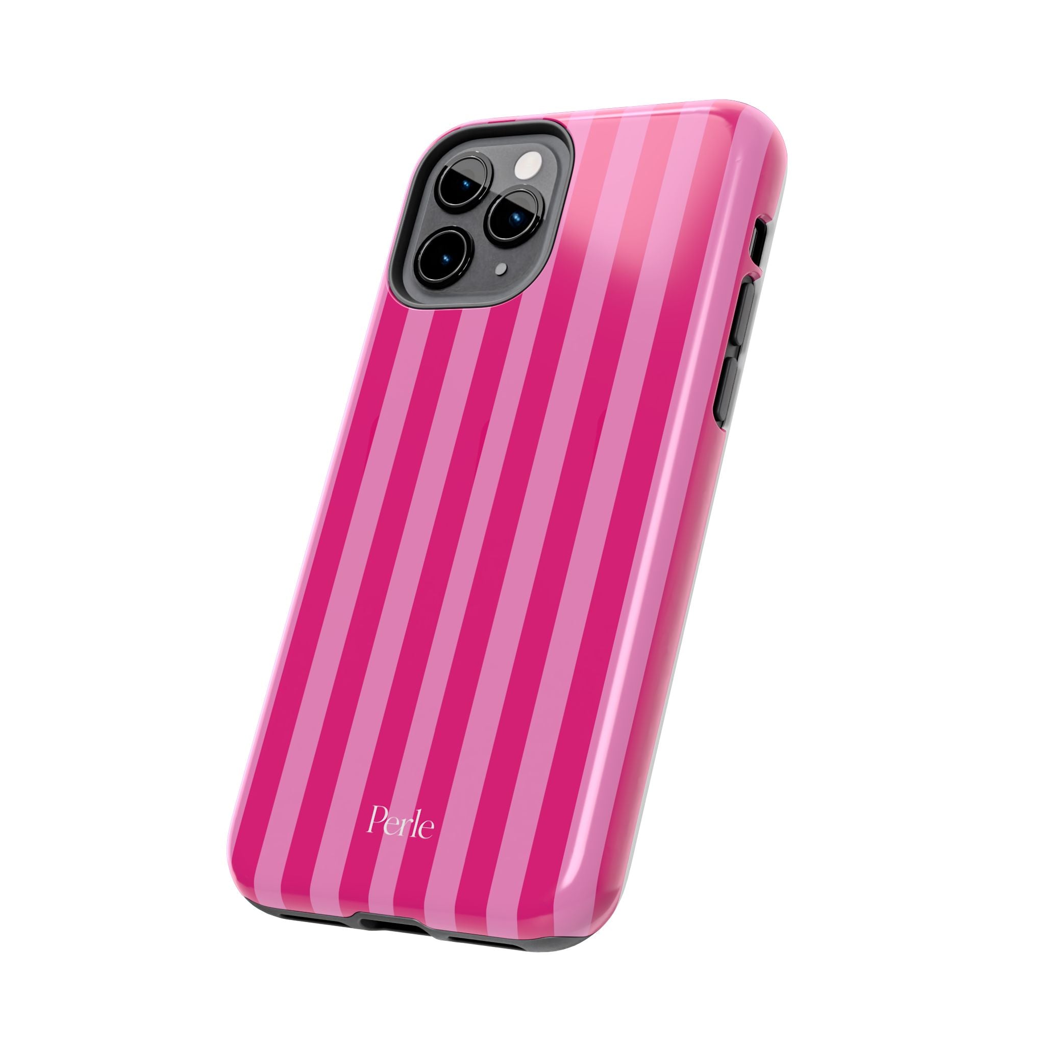 Bubblegum Striped Phone Case