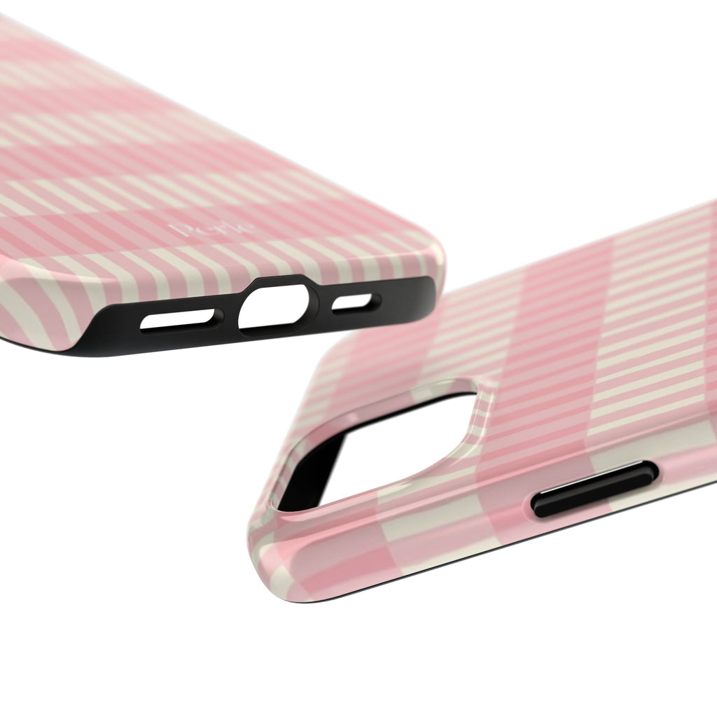 Pink Gingham Phone Case