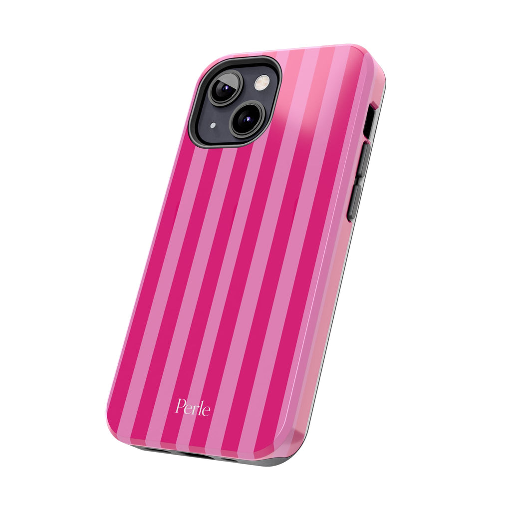 Bubblegum Striped Phone Case