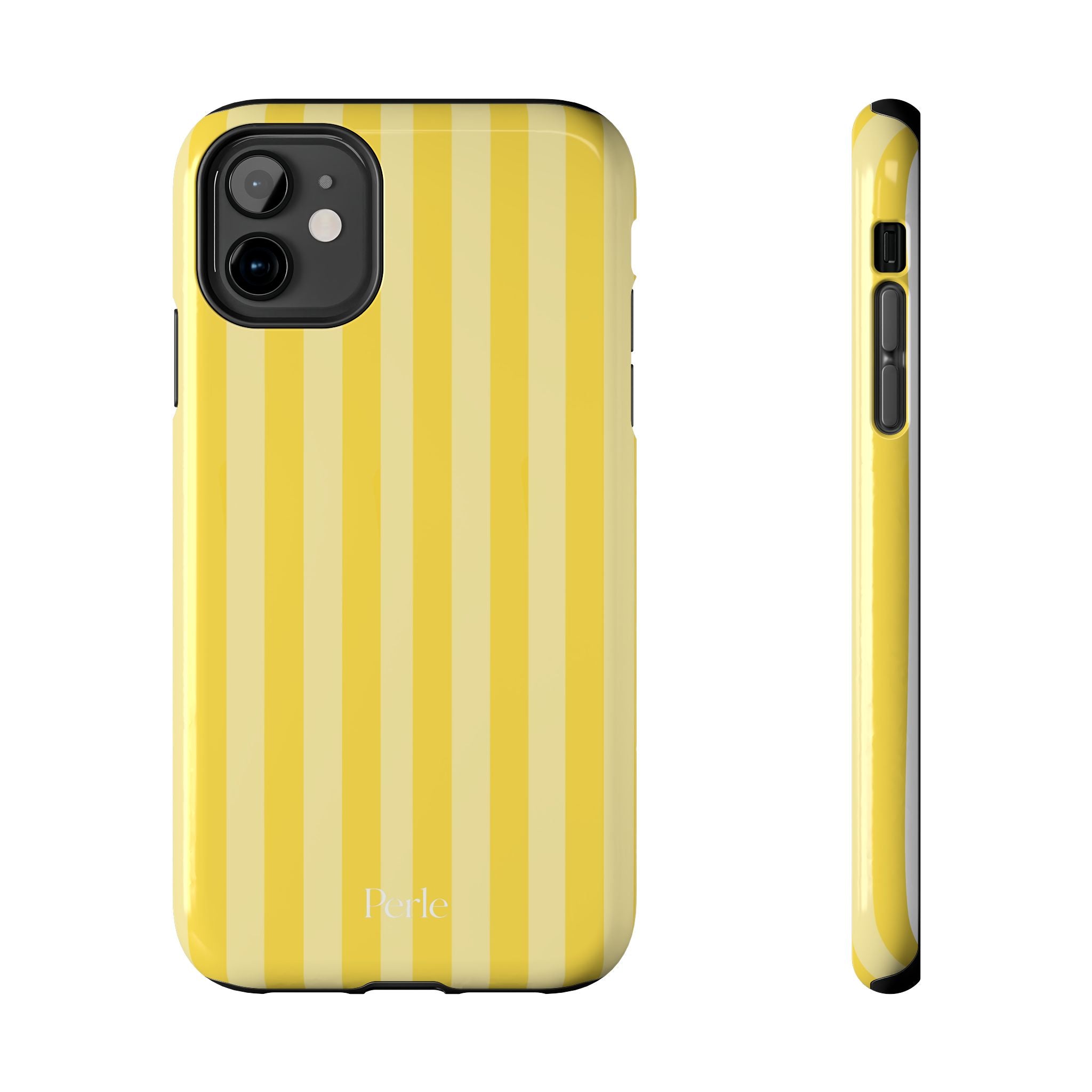 Striped Yellow Phone Case
