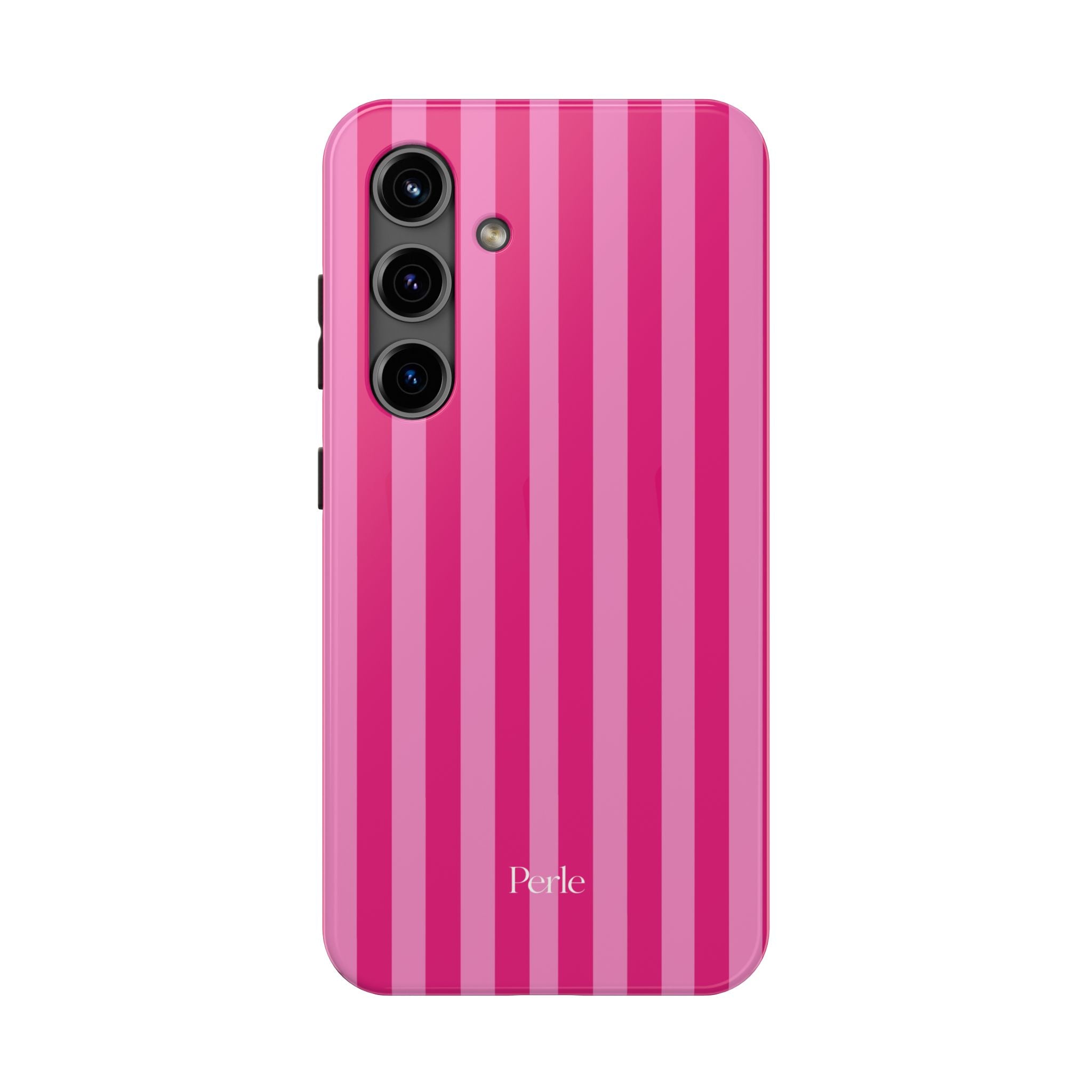 Bubblegum Striped Phone Case