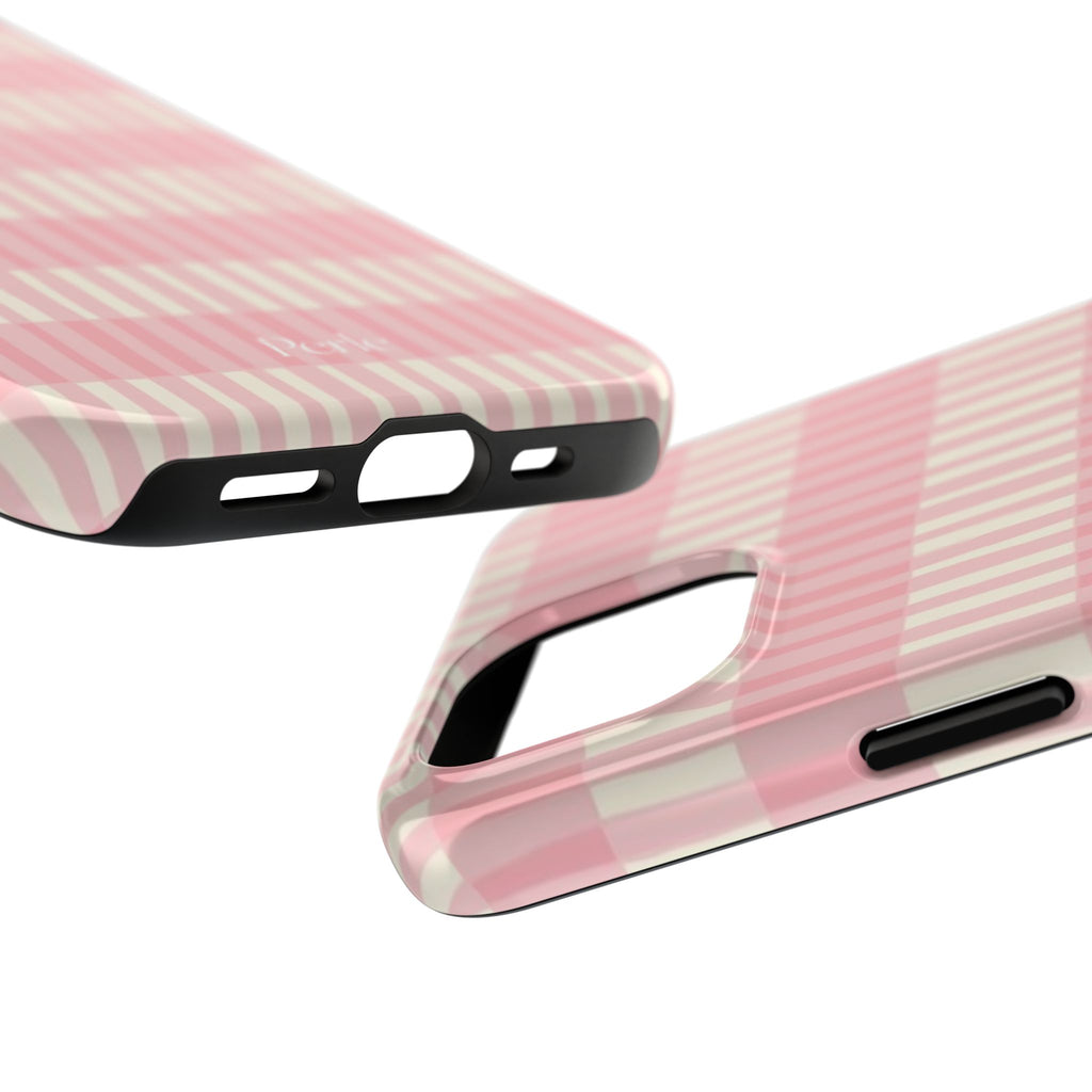 Pink Gingham Phone Case