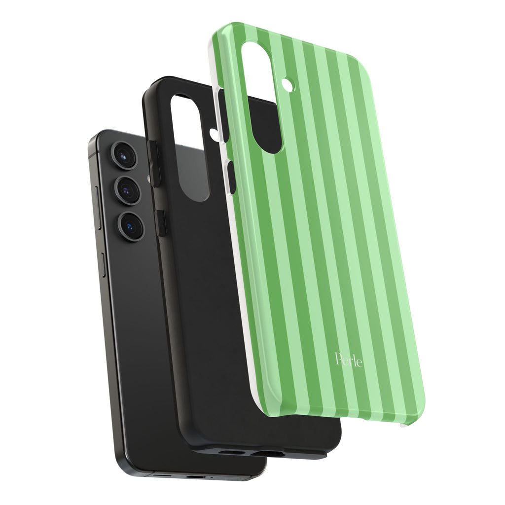 Striped Green Phone Case