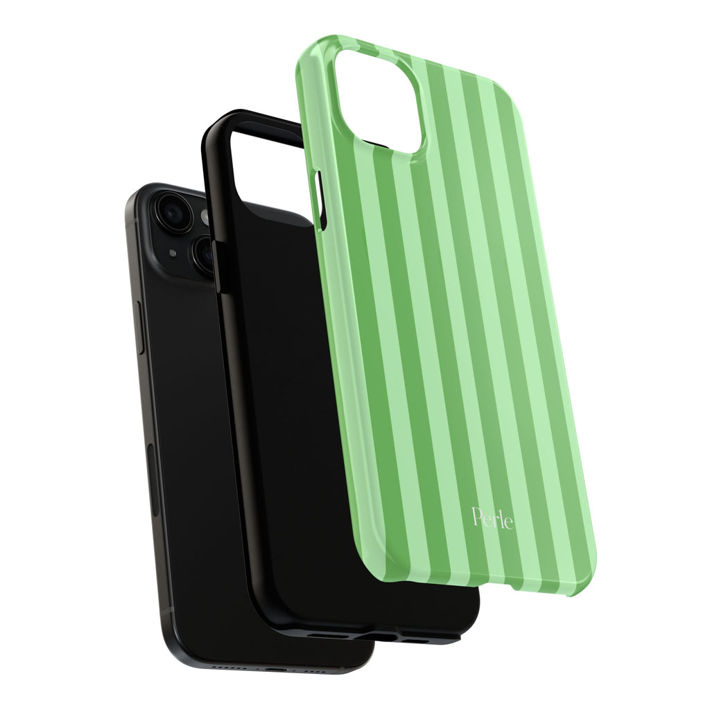 Striped Green Phone Case