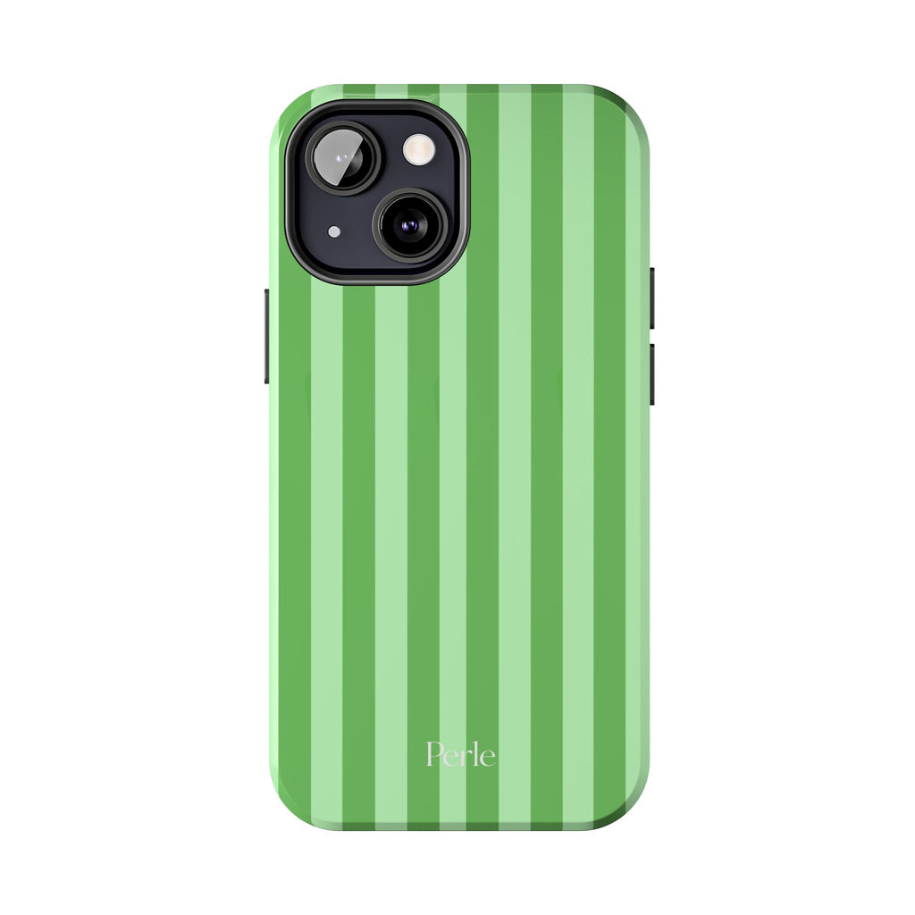 Striped Green Phone Case