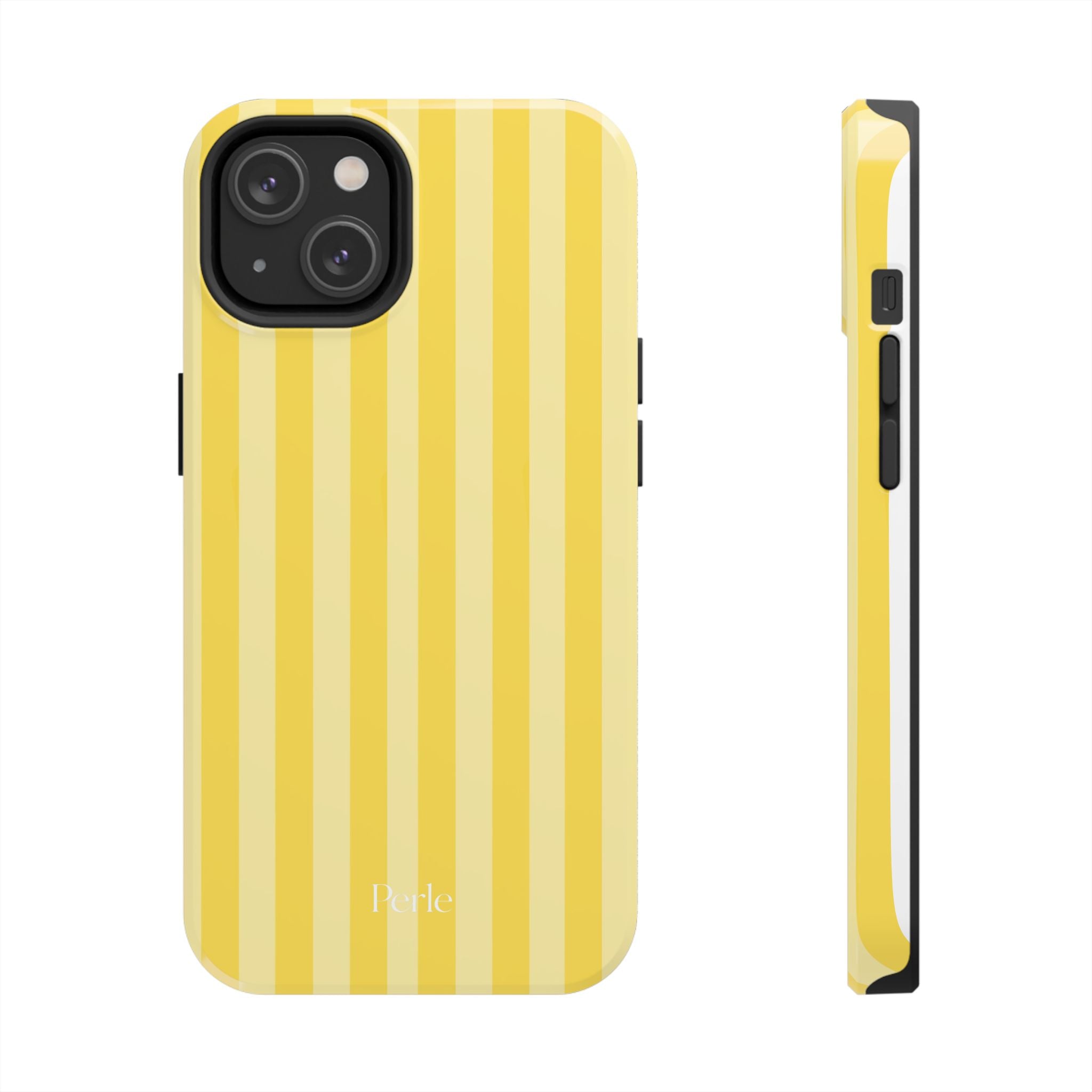 Striped Yellow Phone Case