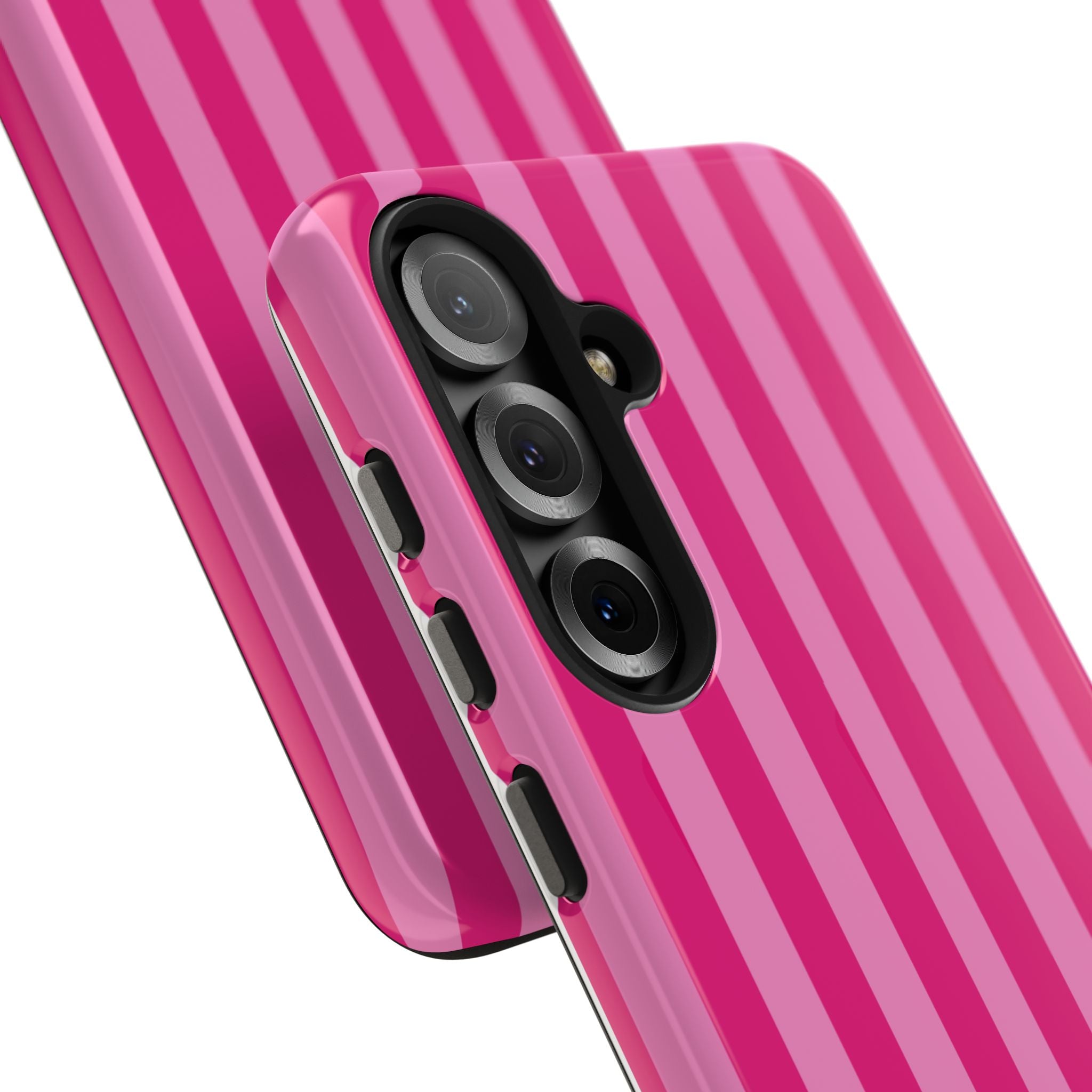 Bubblegum Striped Phone Case