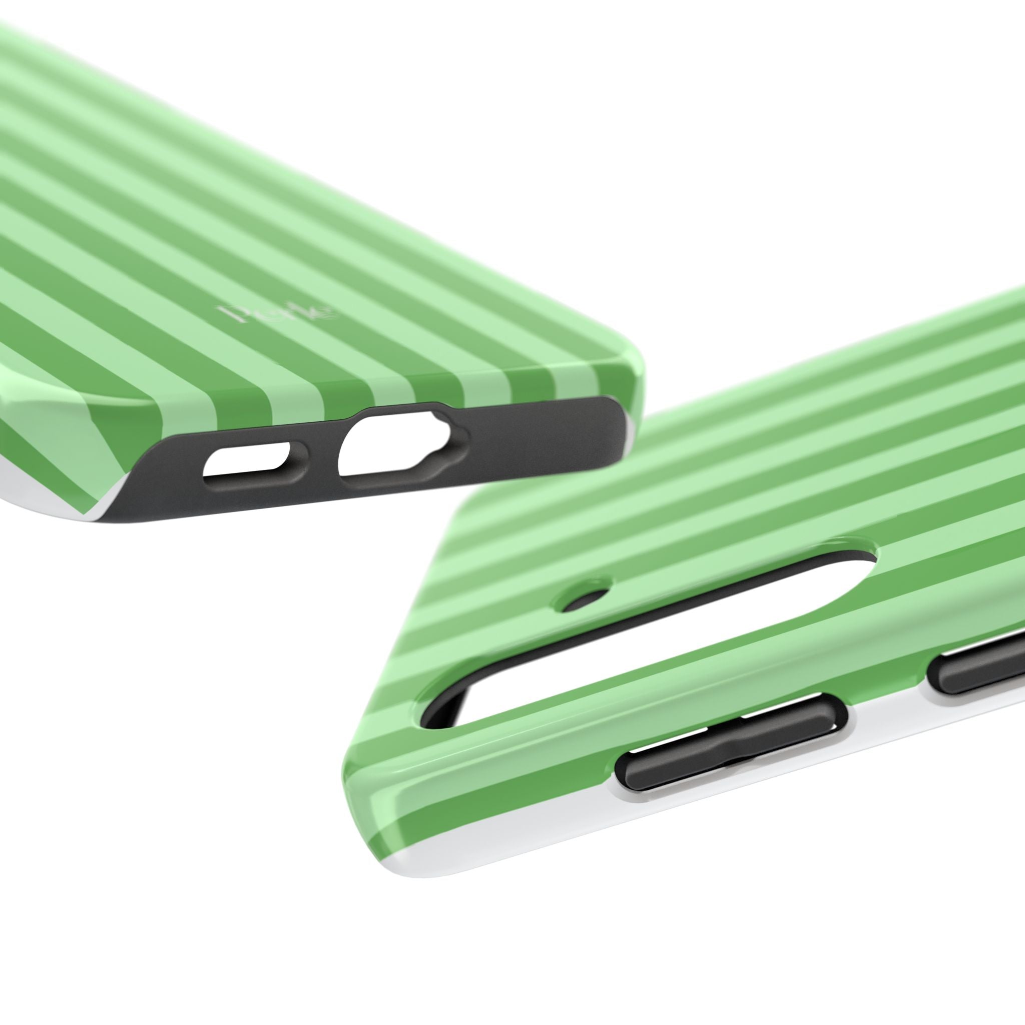 Striped Green Phone Case