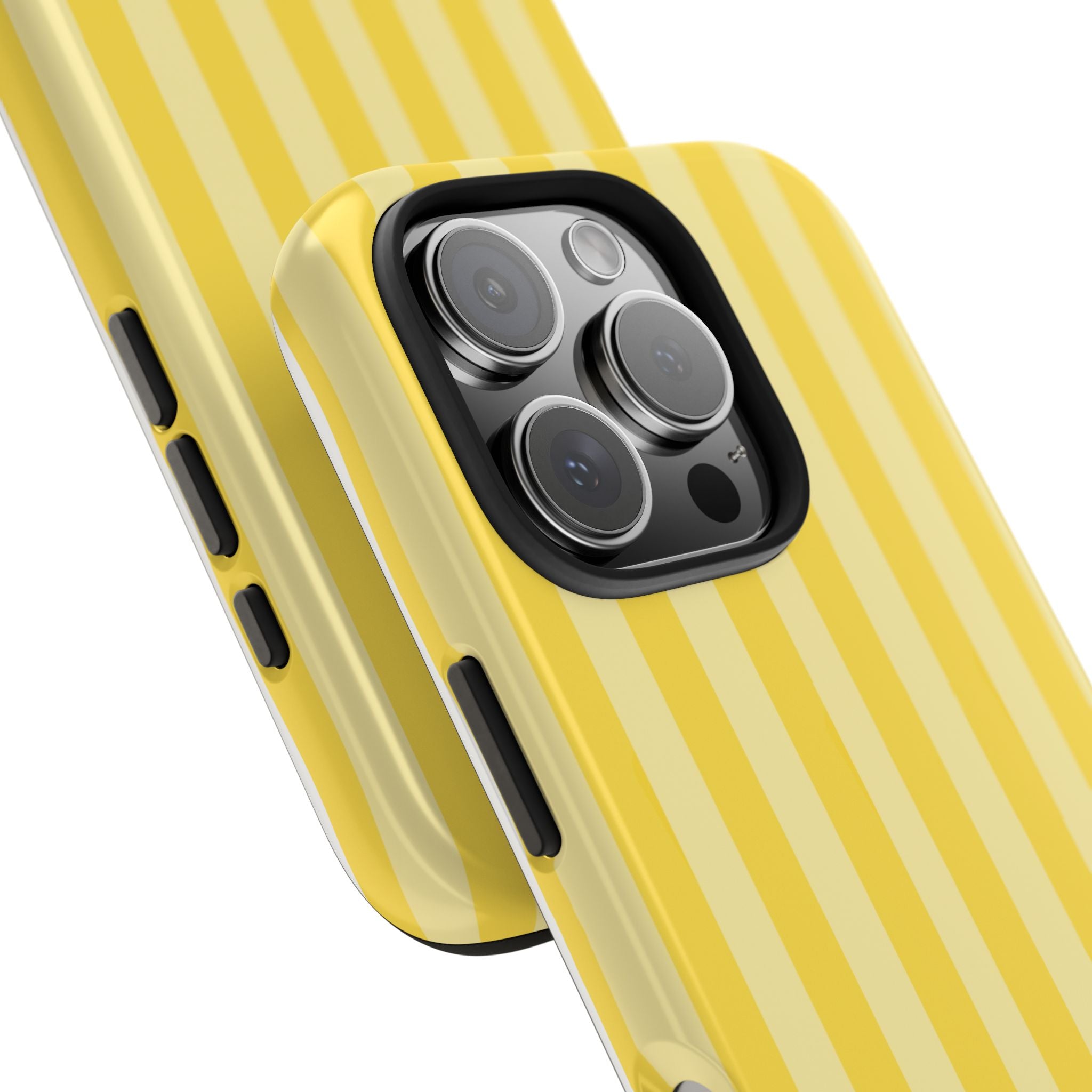 Striped Yellow Phone Case