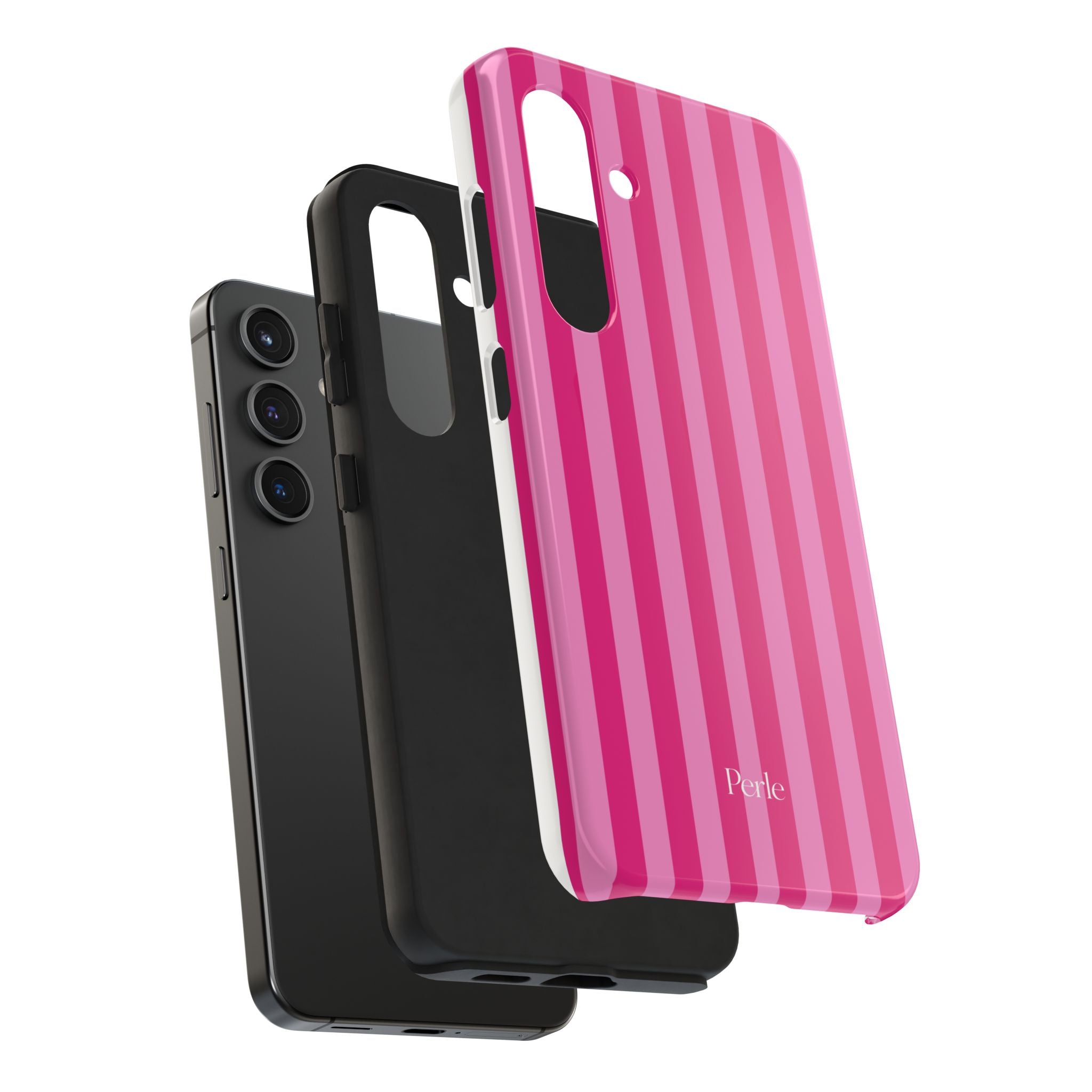 Bubblegum Striped Phone Case