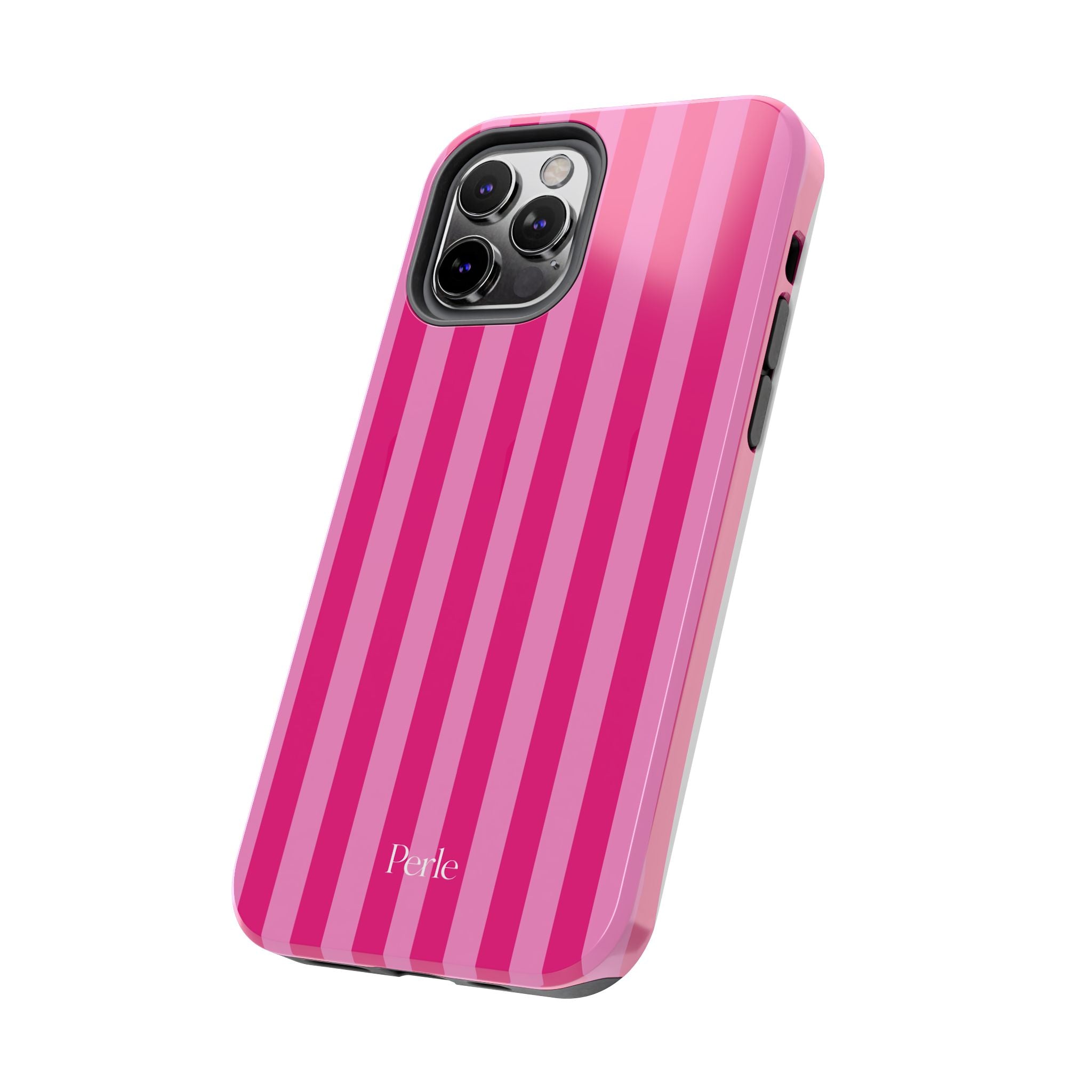 Bubblegum Striped Phone Case