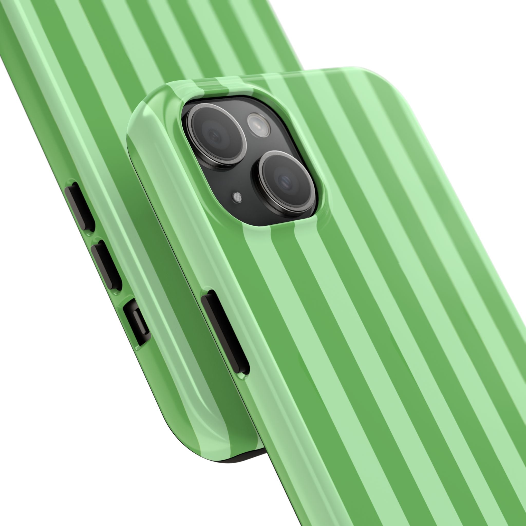 Striped Green Phone Case