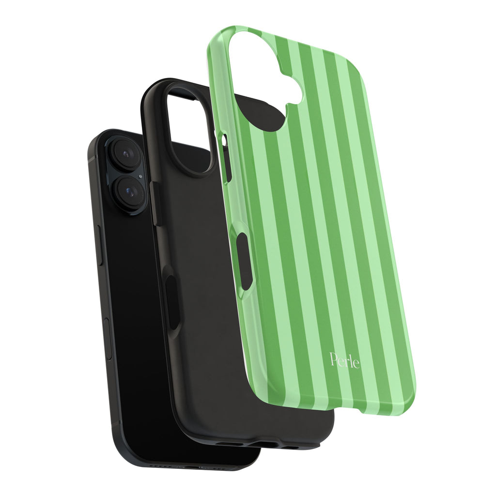Striped Green Phone Case