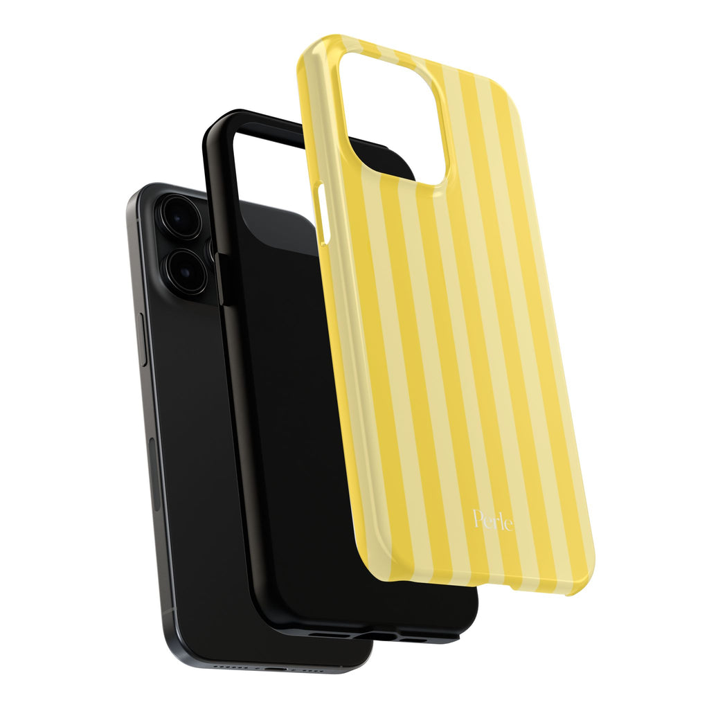Striped Yellow Phone Case