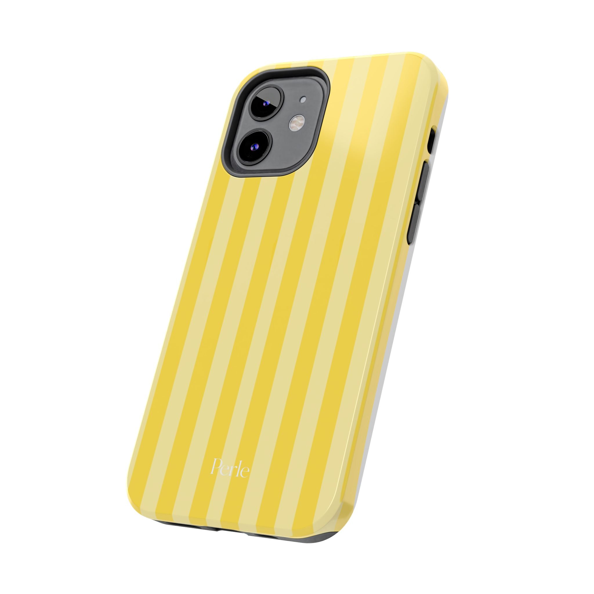 Striped Yellow Phone Case