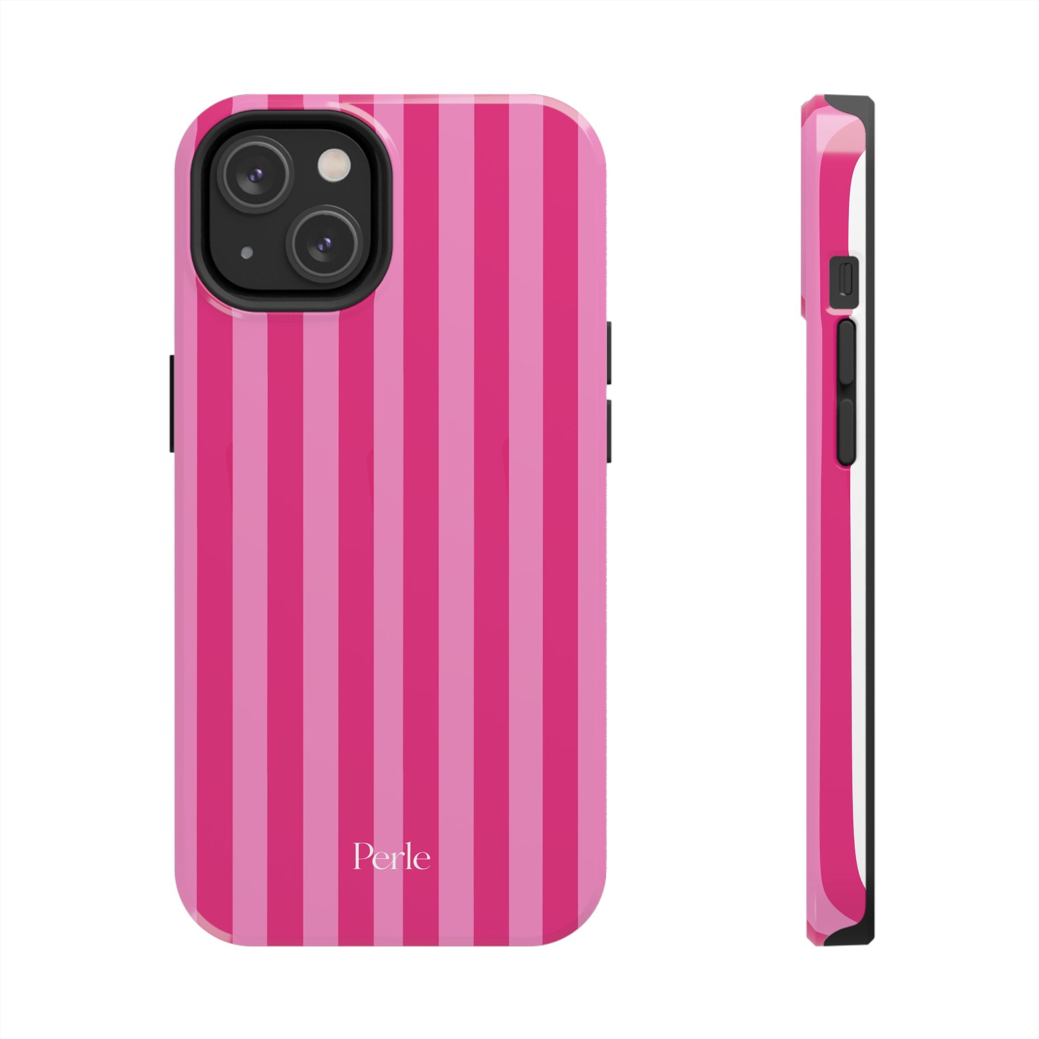 Bubblegum Striped Phone Case
