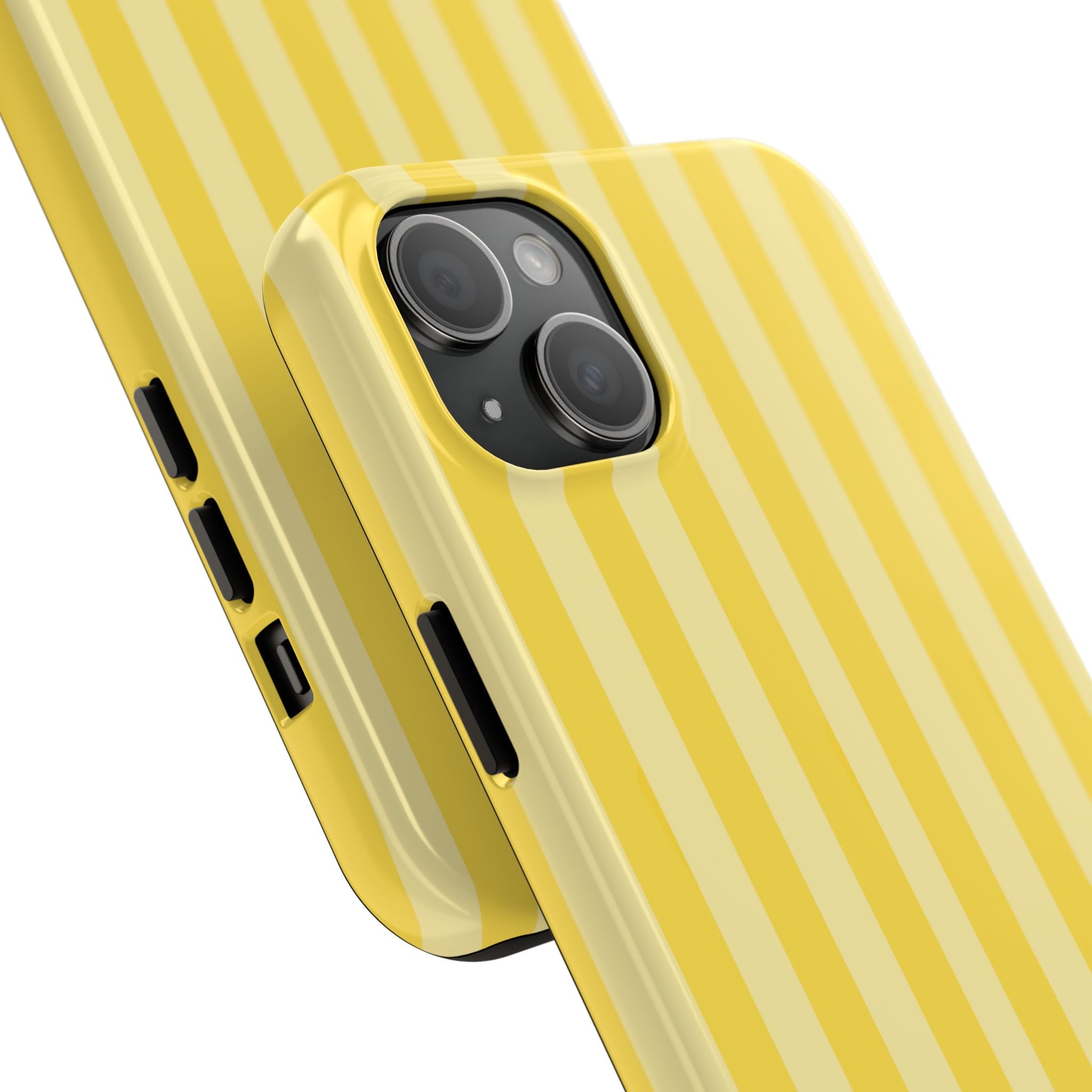 Striped Yellow Phone Case