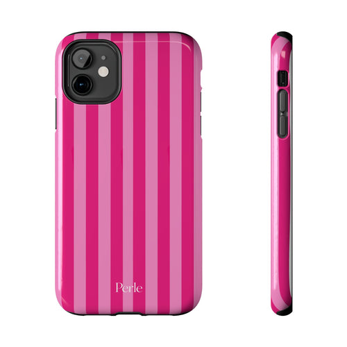 Bubblegum Striped Phone Case