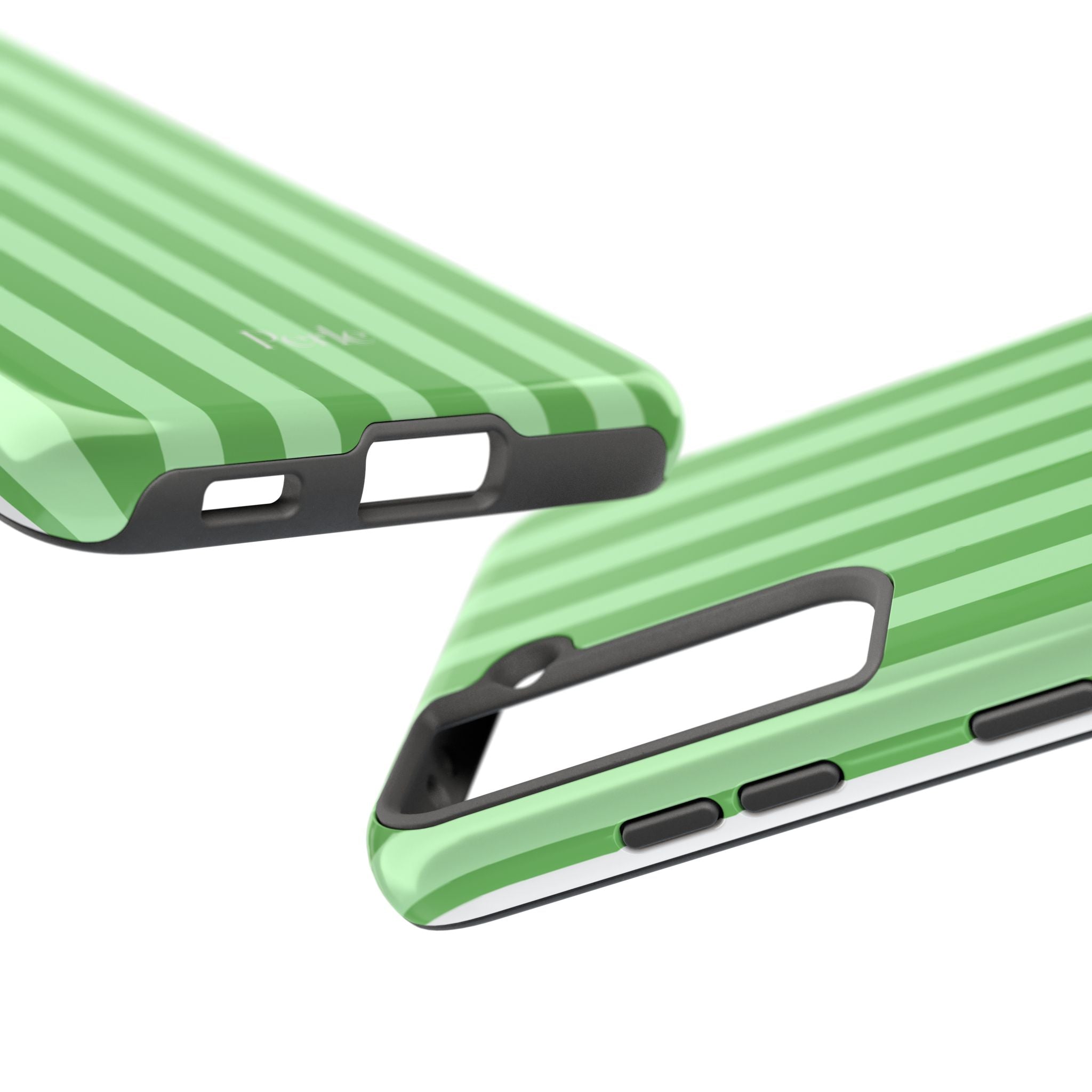 Striped Green Phone Case