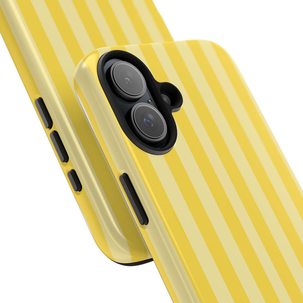 Striped Yellow Phone Case
